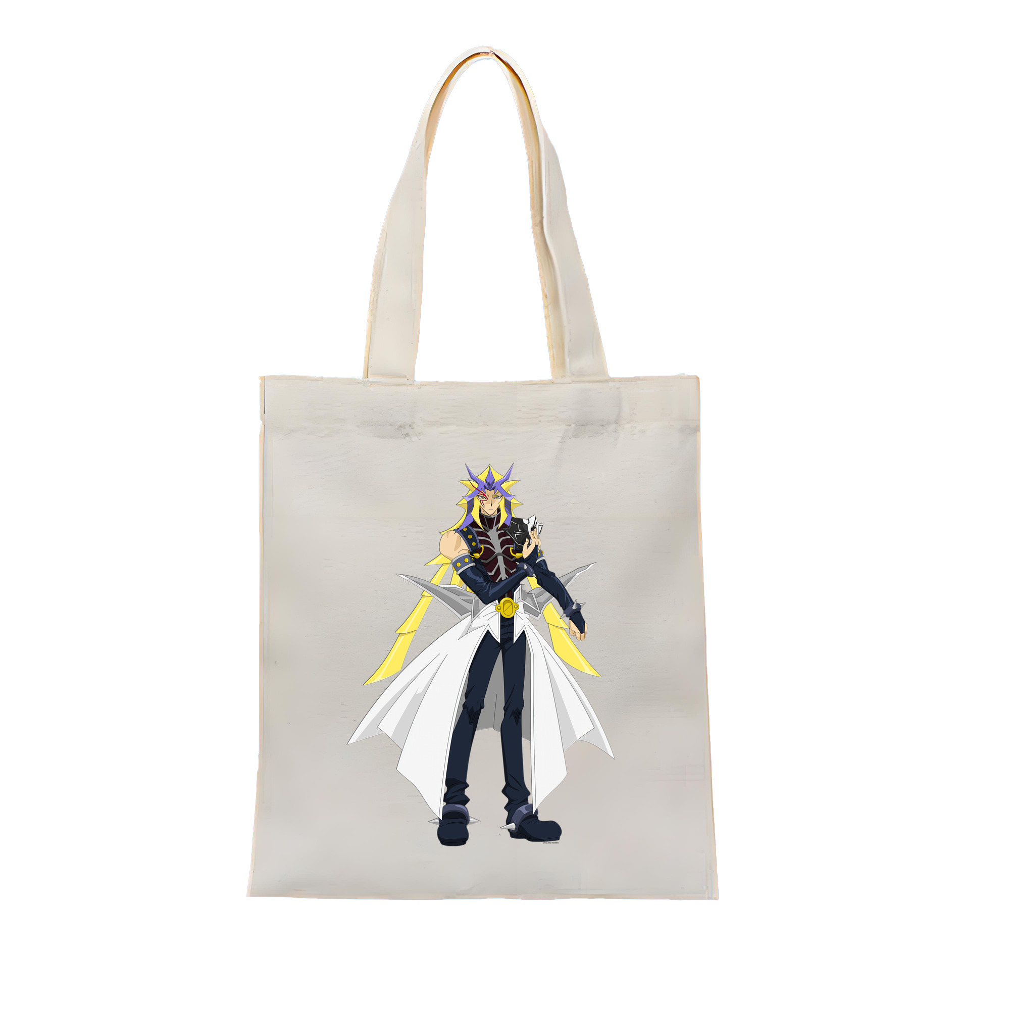 （画像用） 遊☆戯☆王 Yu-Gi-Oh! 縦型キャンバス生地手提げバッグ　トートバッグ