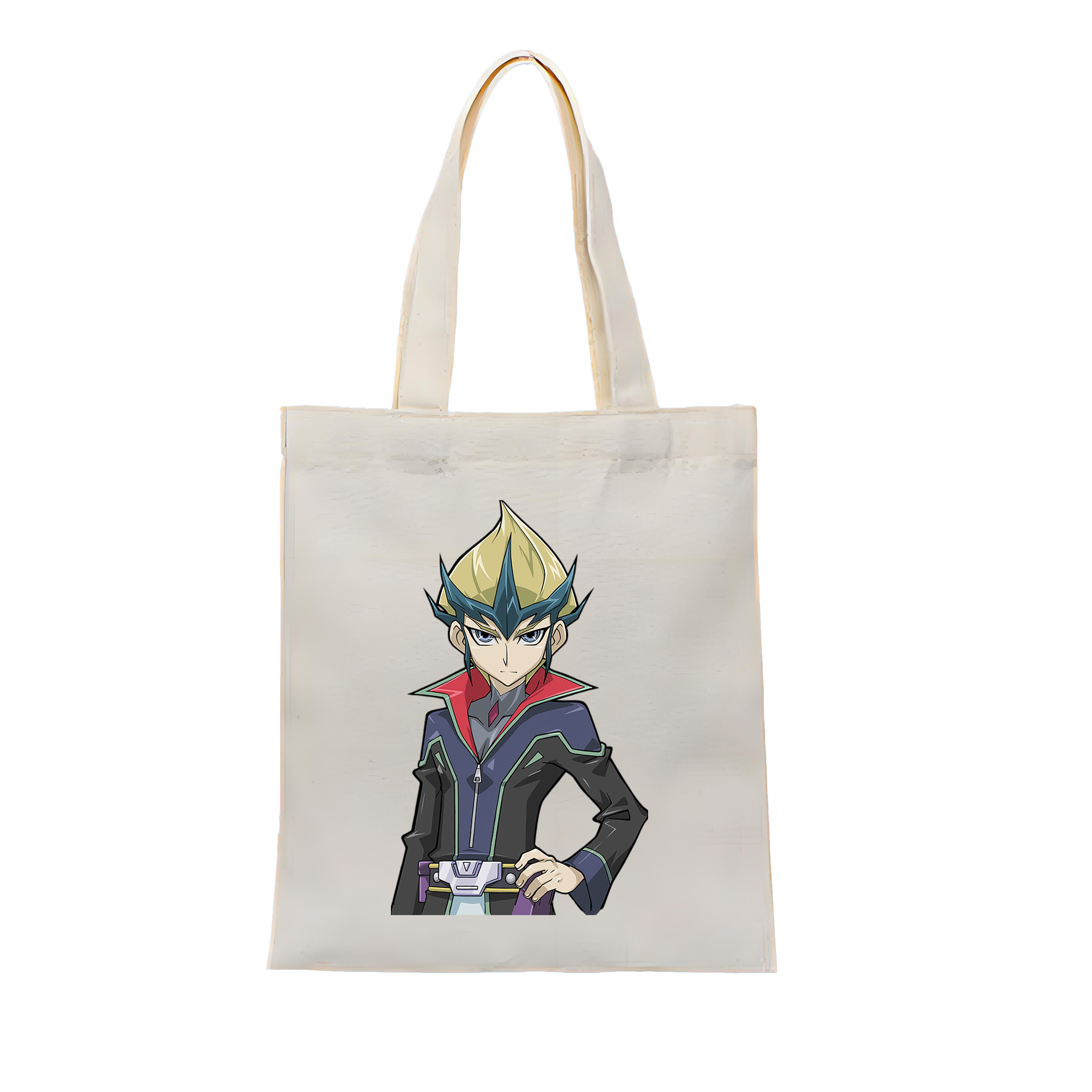 （画像用） 遊☆戯☆王 Yu-Gi-Oh! 縦型キャンバス生地手提げバッグ　トートバッグ