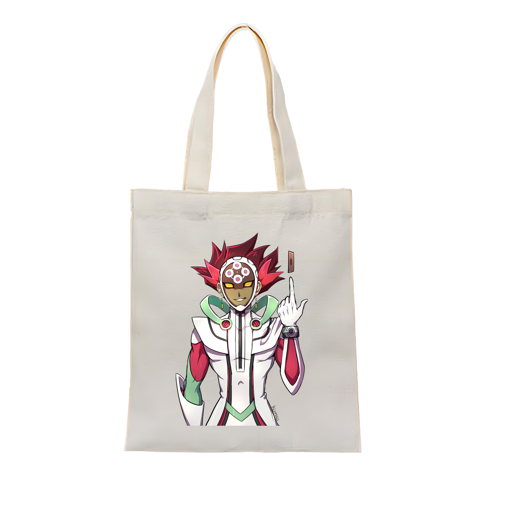 （画像用） 遊☆戯☆王 Yu-Gi-Oh! 縦型キャンバス生地手提げバッグ　トートバッグ
