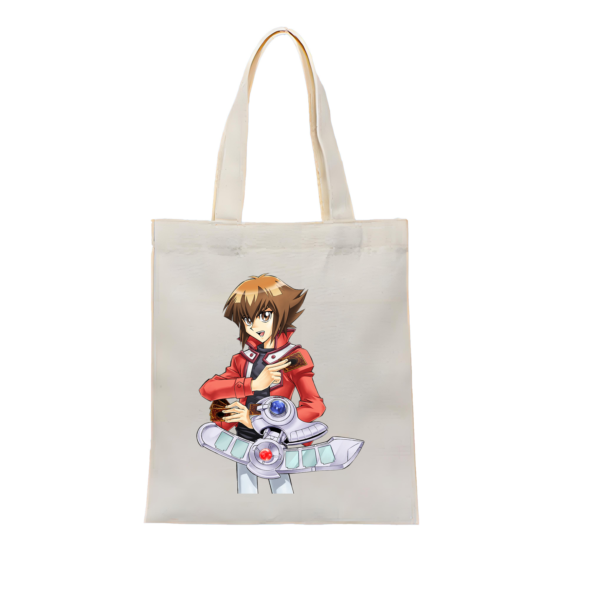 （画像用） 遊☆戯☆王 Yu-Gi-Oh! 縦型キャンバス生地手提げバッグ　トートバッグ