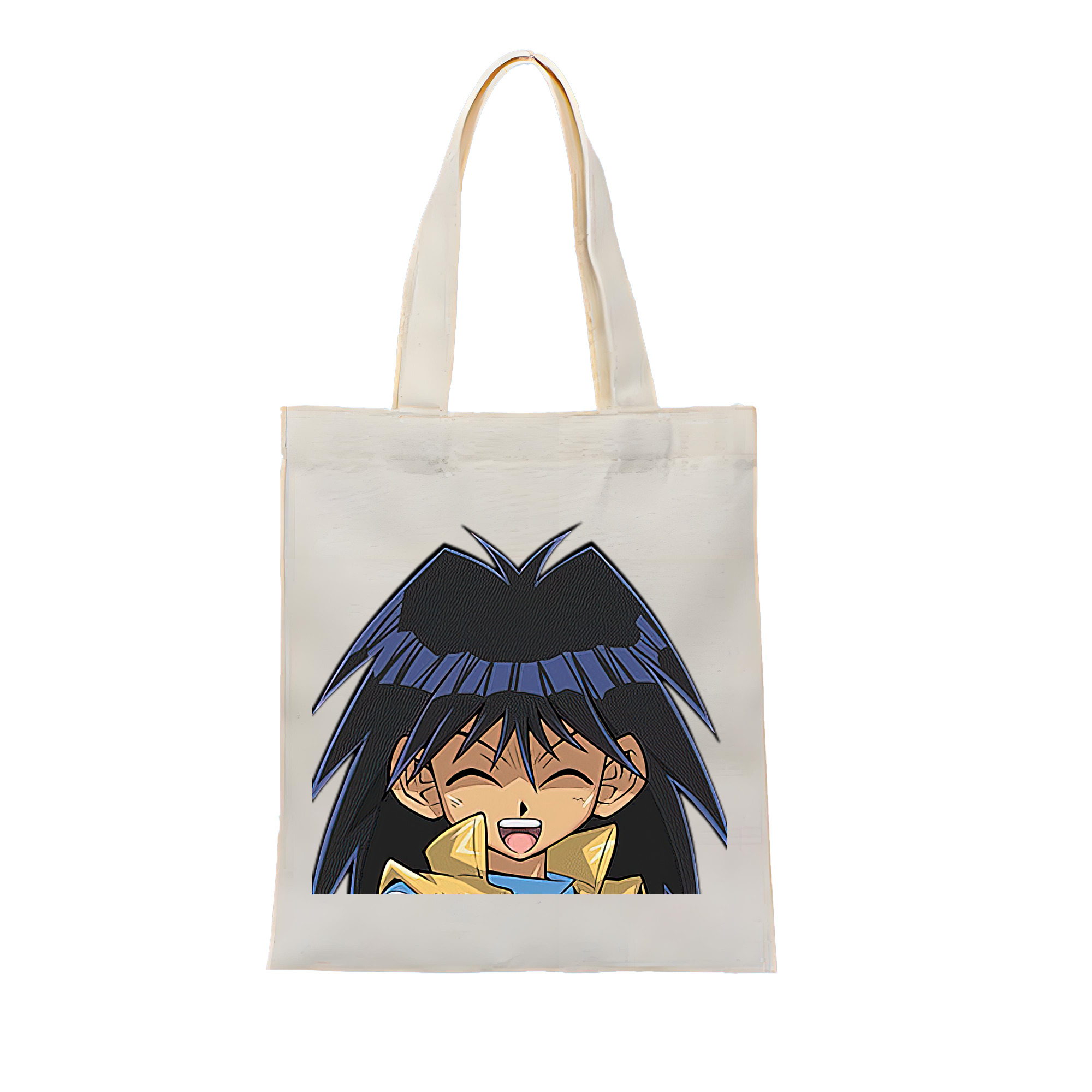 （画像用） 遊☆戯☆王 Yu-Gi-Oh! 縦型キャンバス生地手提げバッグ　トートバッグ