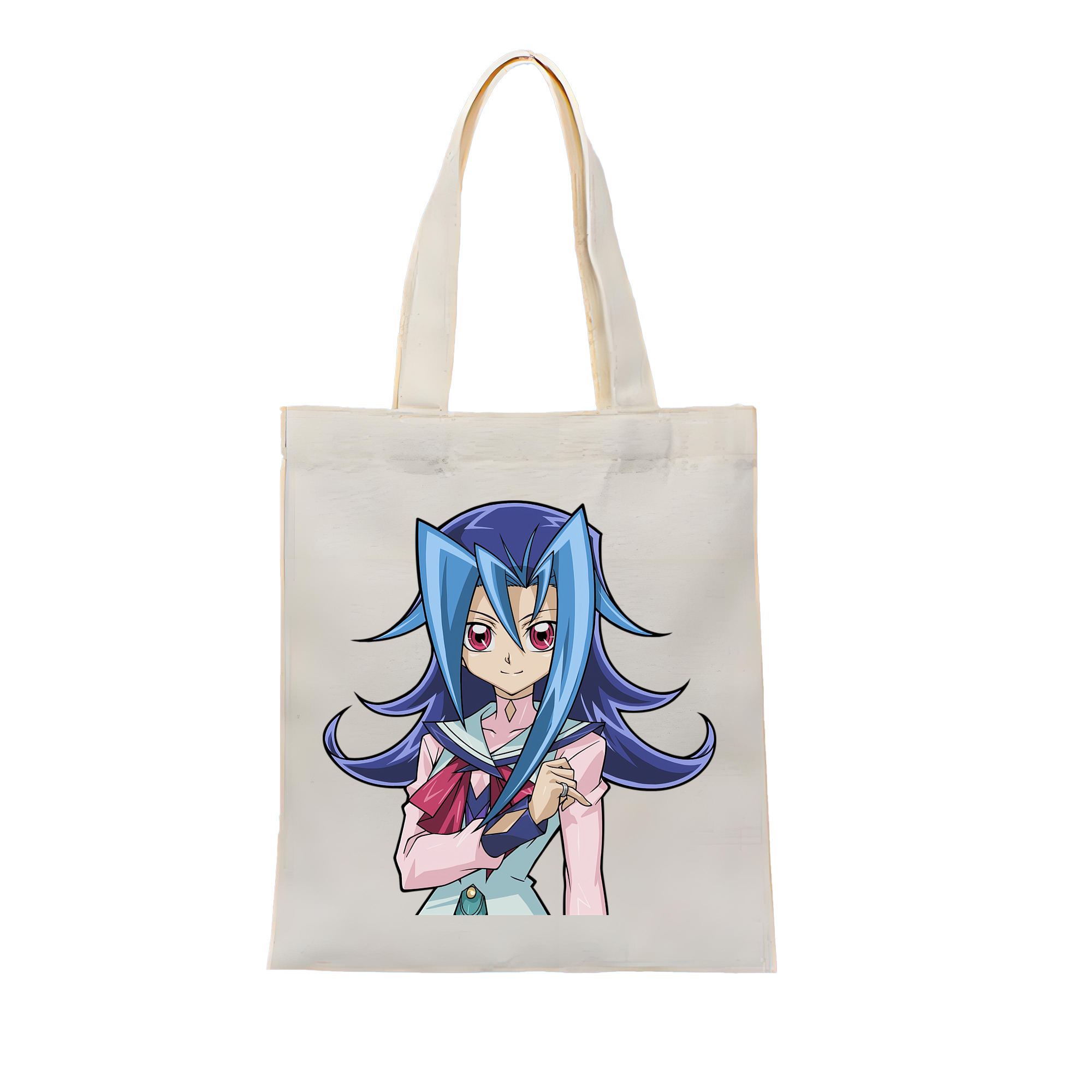 （画像用） 遊☆戯☆王 Yu-Gi-Oh! 縦型キャンバス生地手提げバッグ　トートバッグ