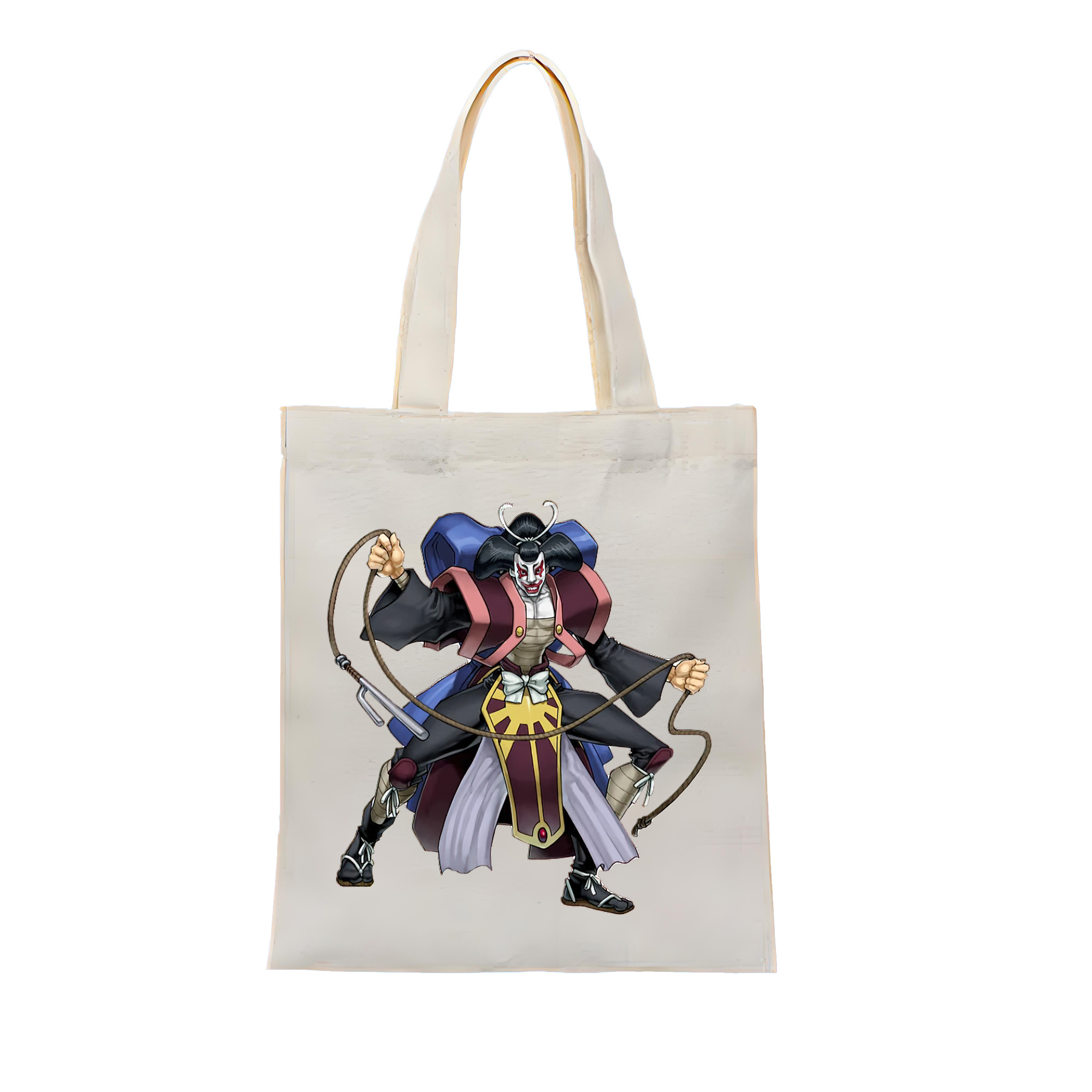 （画像用） 遊☆戯☆王 Yu-Gi-Oh! 縦型キャンバス生地手提げバッグ　トートバッグ