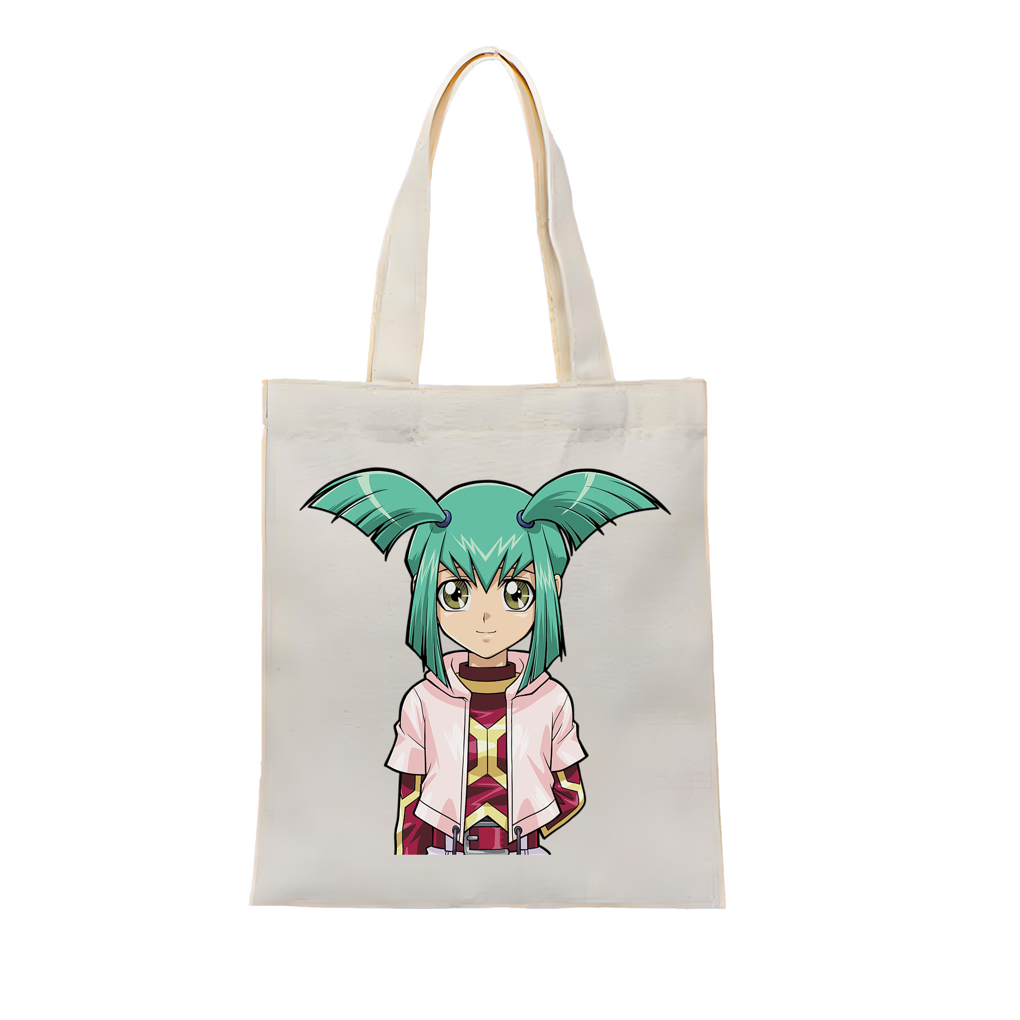 （画像用） 遊☆戯☆王 Yu-Gi-Oh! 縦型キャンバス生地手提げバッグ　トートバッグ