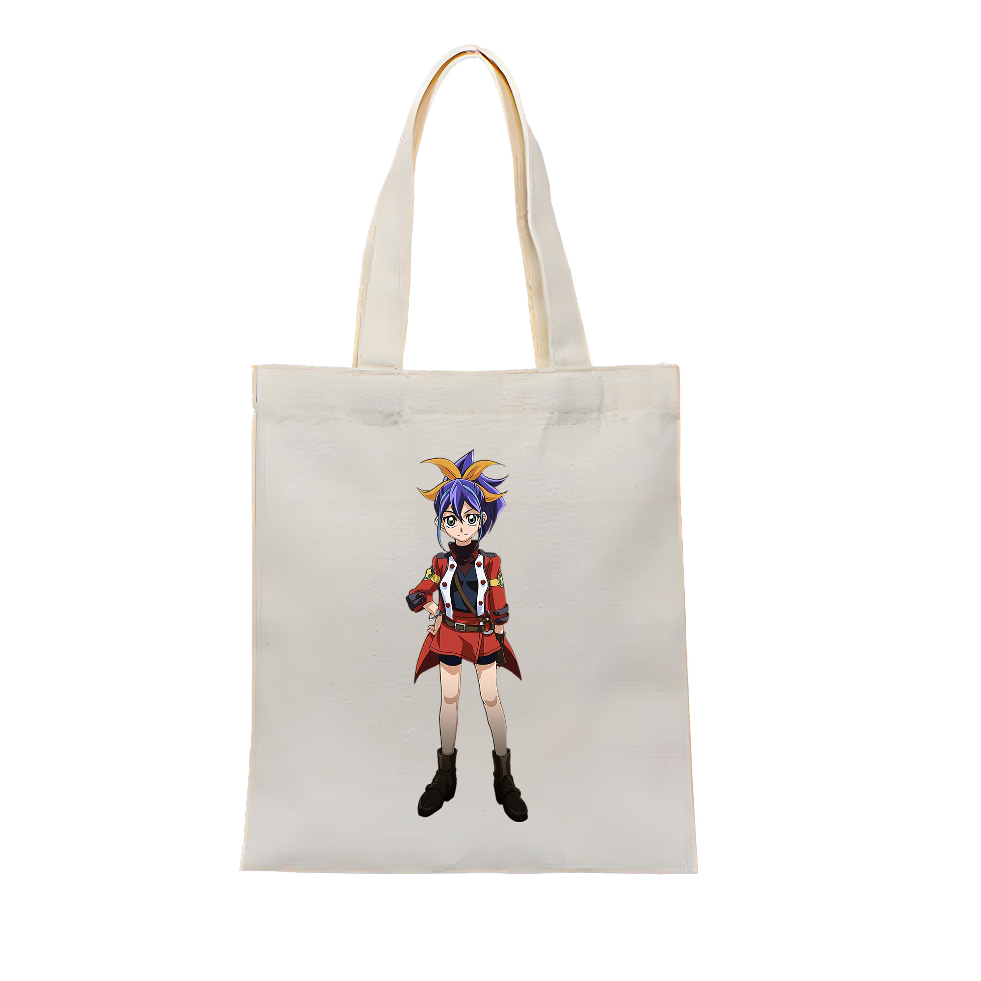 （画像用） 遊☆戯☆王 Yu-Gi-Oh! 縦型キャンバス生地手提げバッグ　トートバッグ