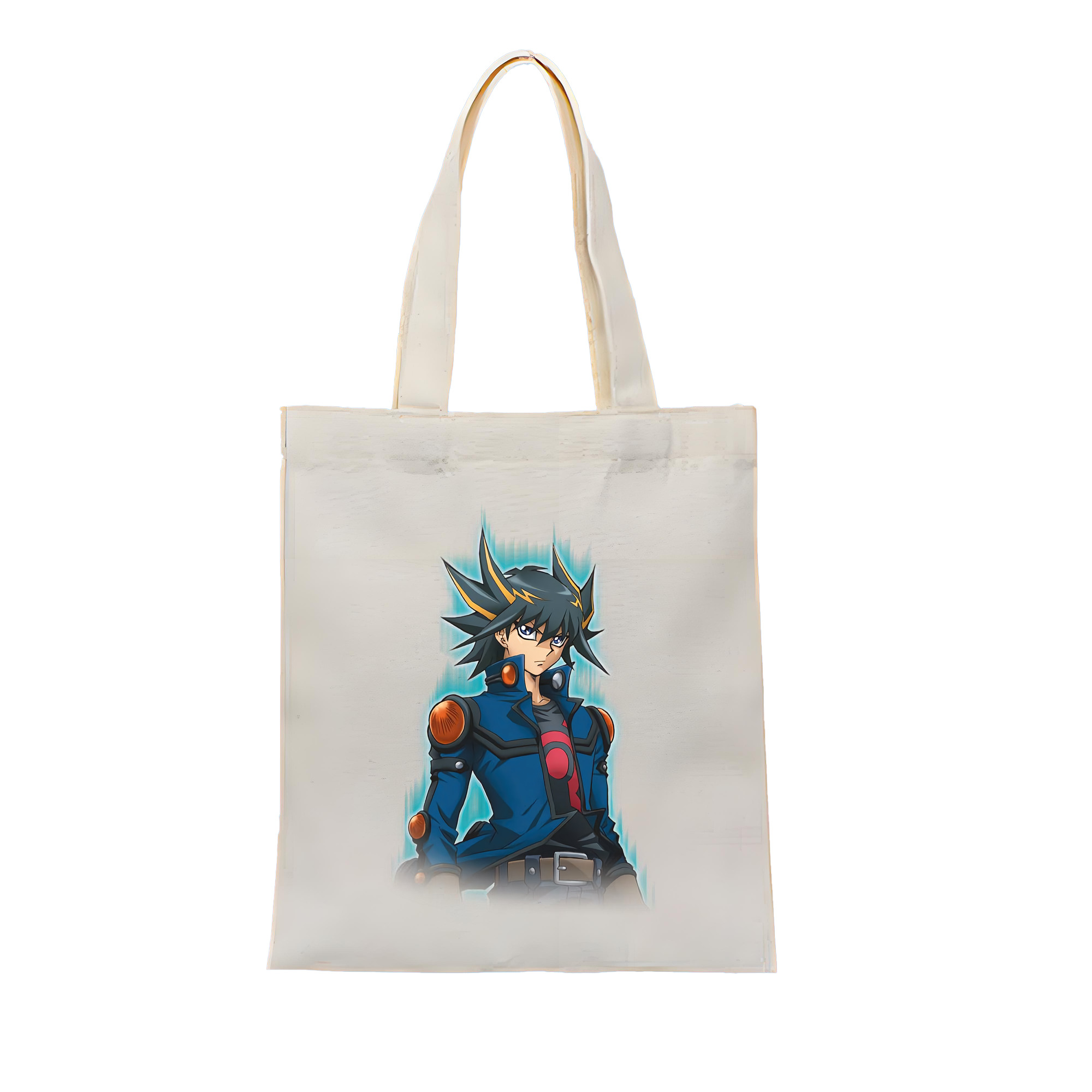 （画像用） 遊☆戯☆王 Yu-Gi-Oh! 縦型キャンバス生地手提げバッグ　トートバッグ