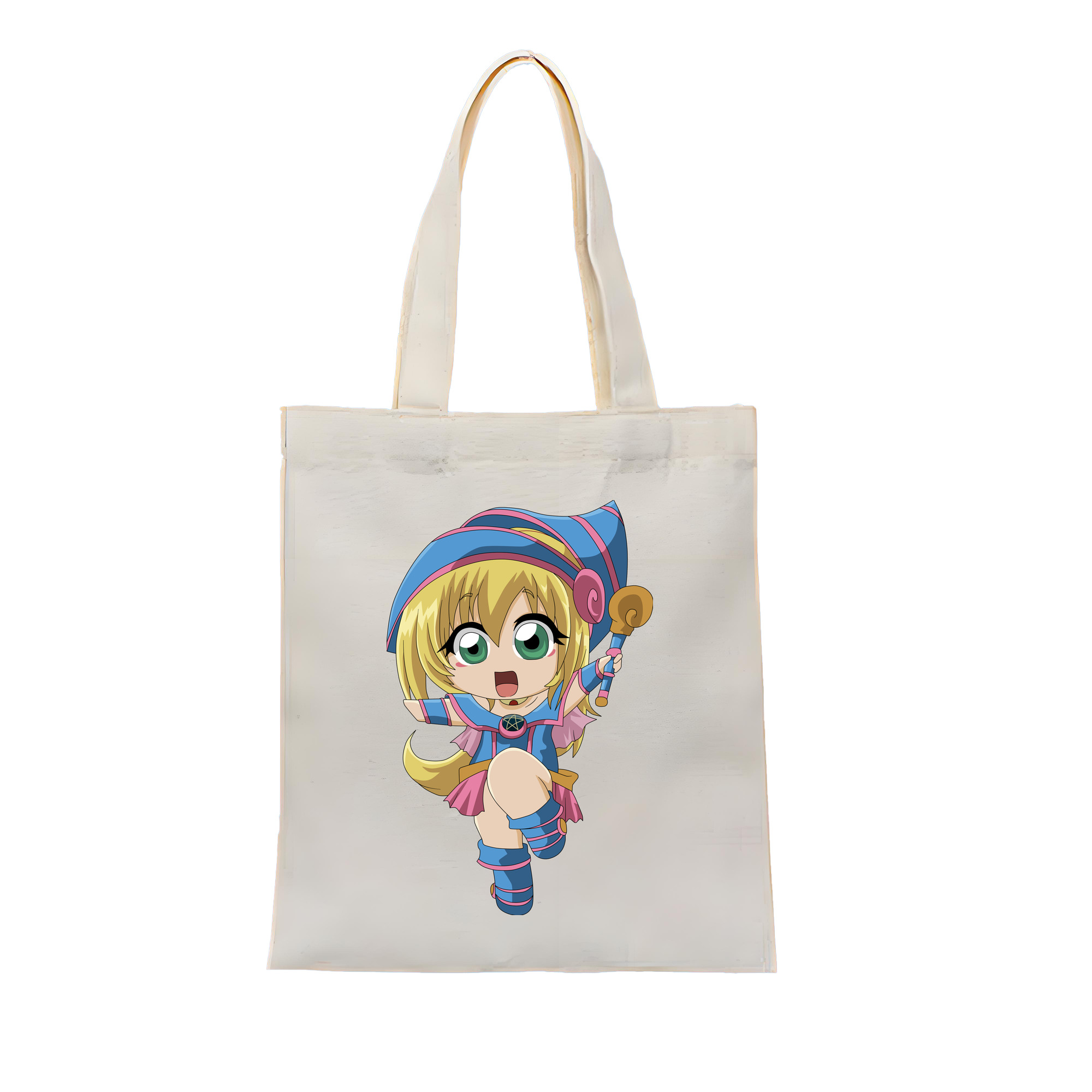 （画像用） 遊☆戯☆王 Yu-Gi-Oh! 縦型キャンバス生地手提げバッグ　トートバッグ