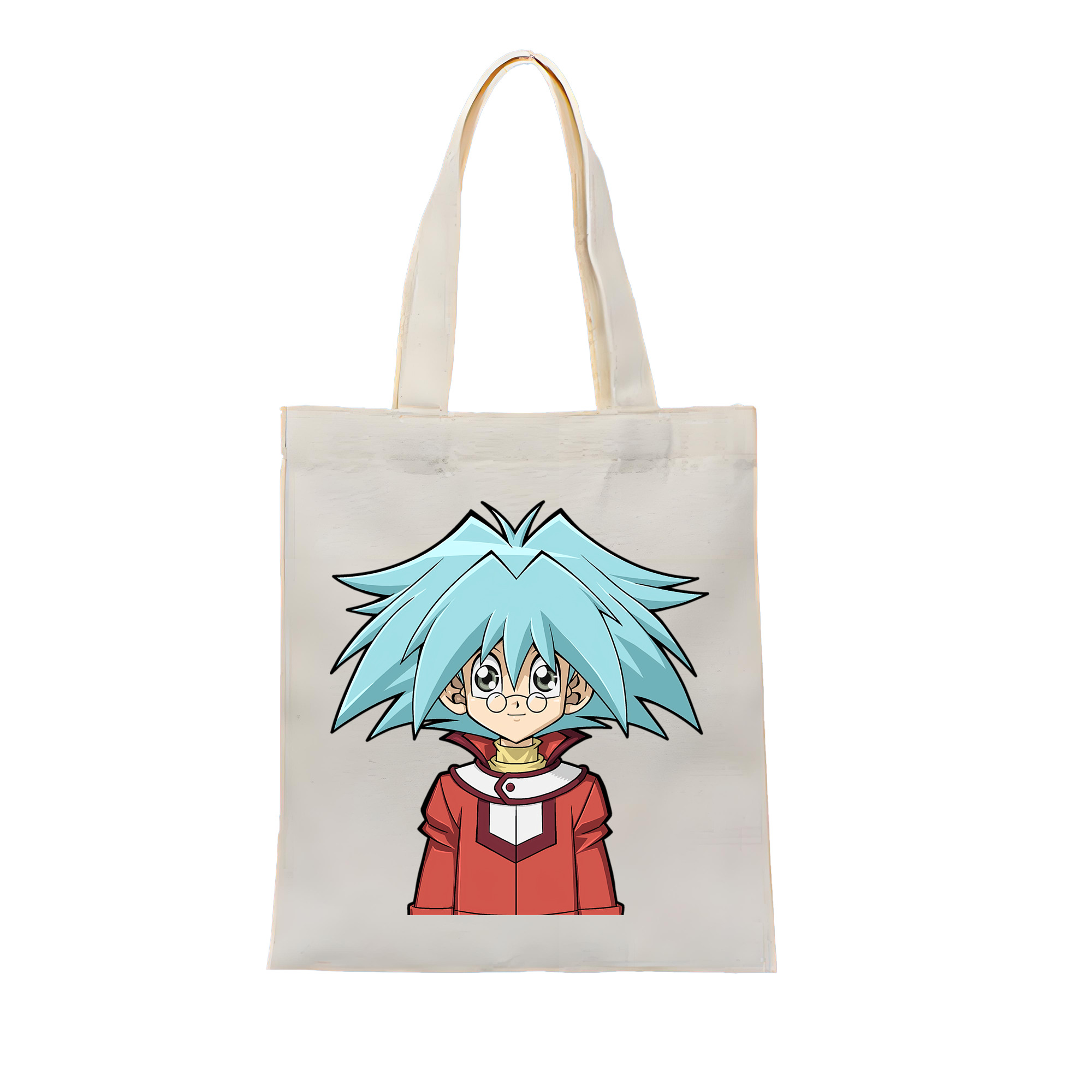 （画像用） 遊☆戯☆王 Yu-Gi-Oh! 縦型キャンバス生地手提げバッグ　トートバッグ