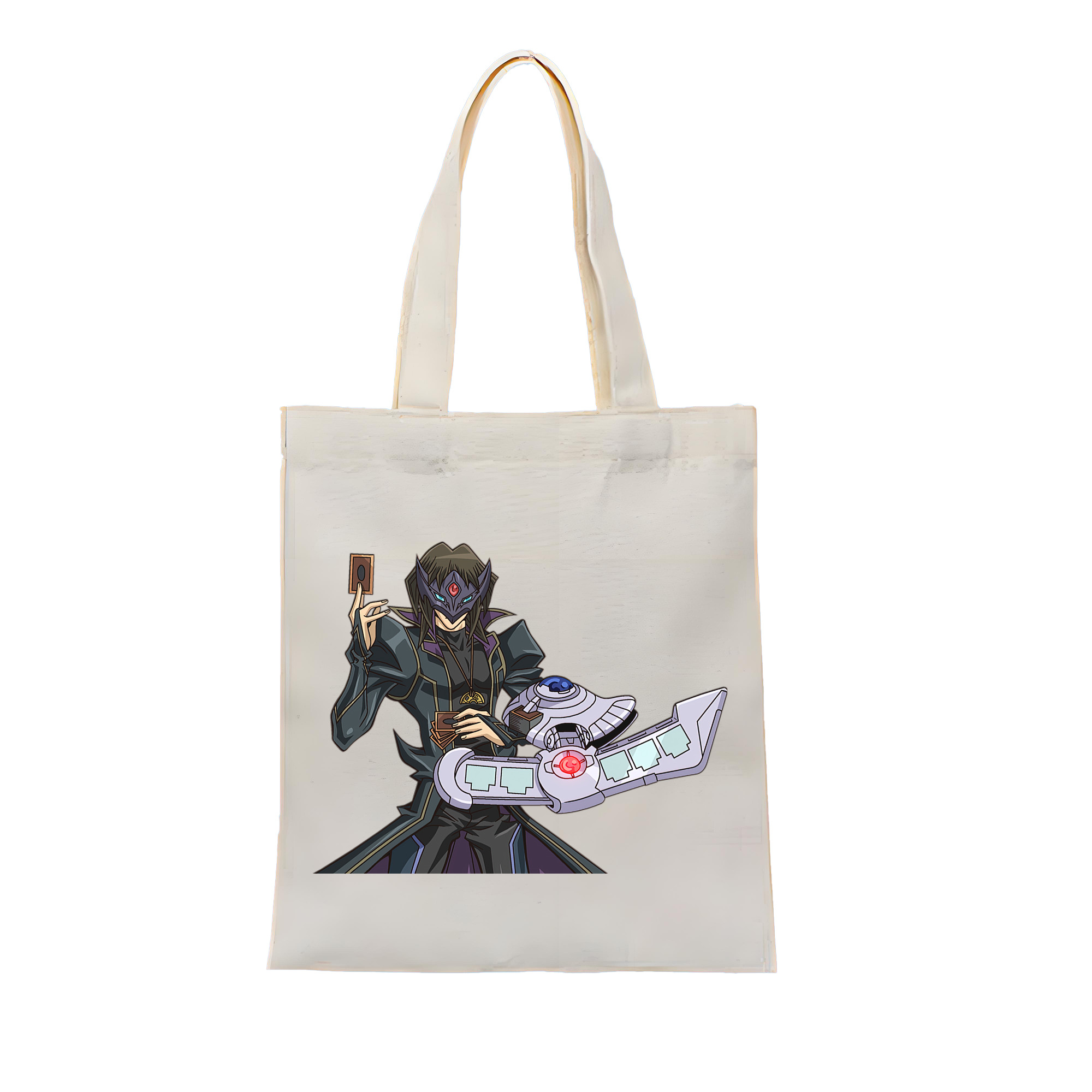 （画像用） 遊☆戯☆王 Yu-Gi-Oh! 縦型キャンバス生地手提げバッグ　トートバッグ