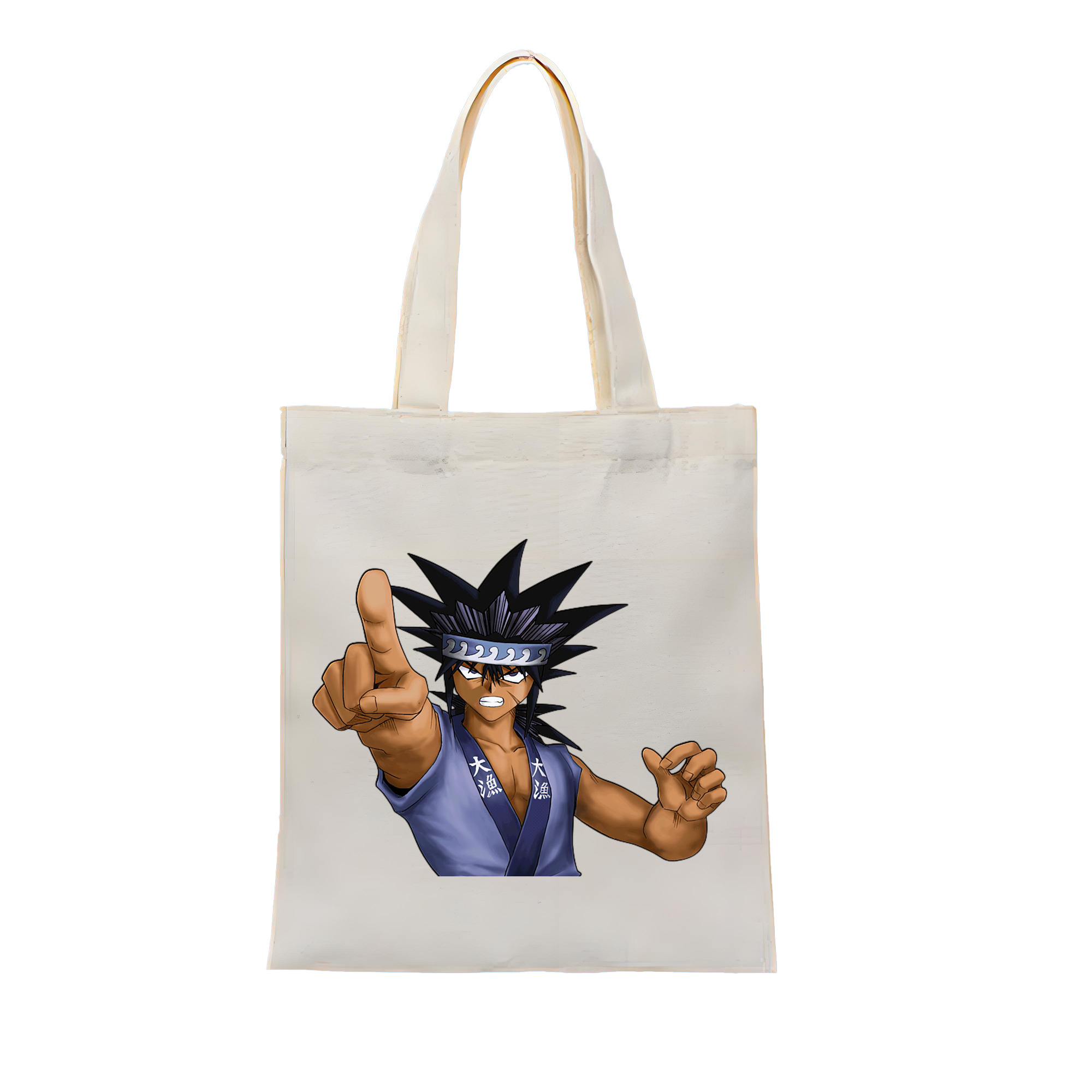 （画像用） 遊☆戯☆王 Yu-Gi-Oh! 縦型キャンバス生地手提げバッグ　トートバッグ