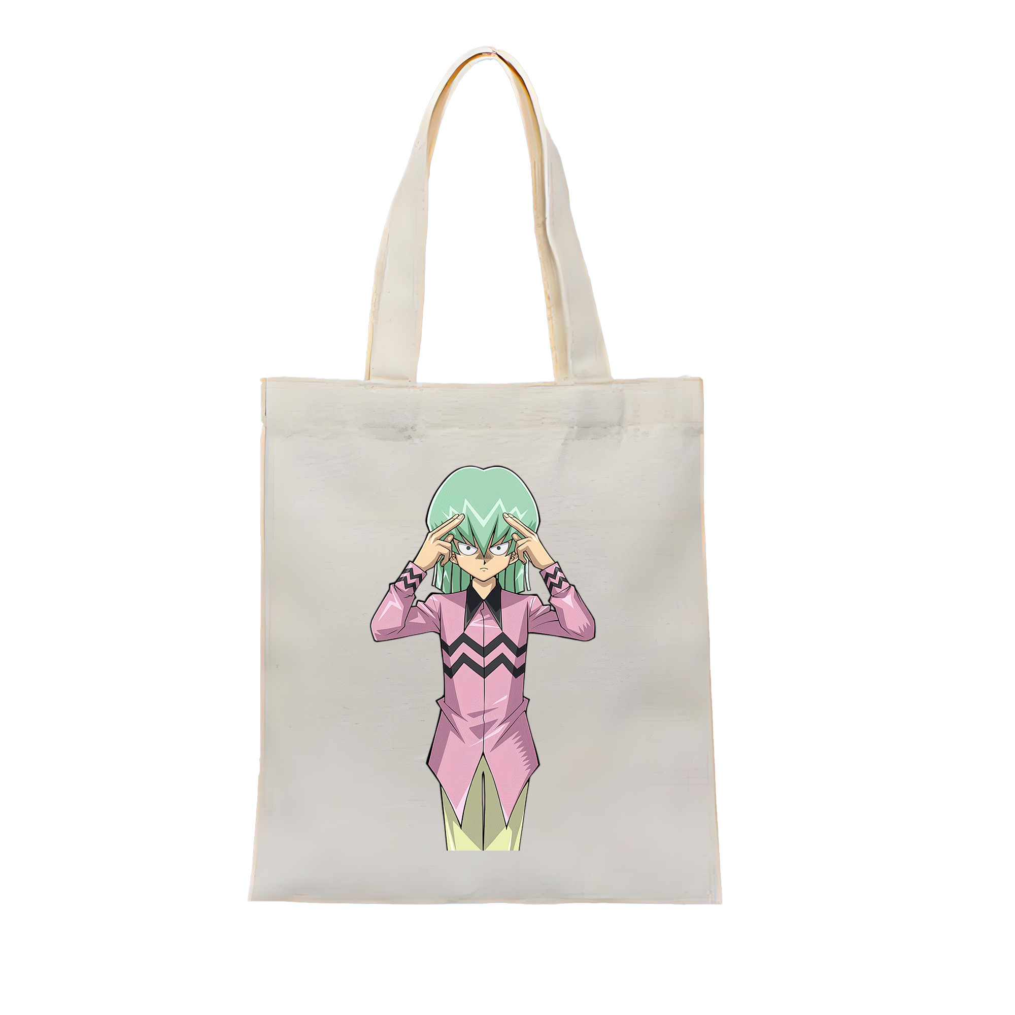 （画像用） 遊☆戯☆王 Yu-Gi-Oh! 縦型キャンバス生地手提げバッグ　トートバッグ