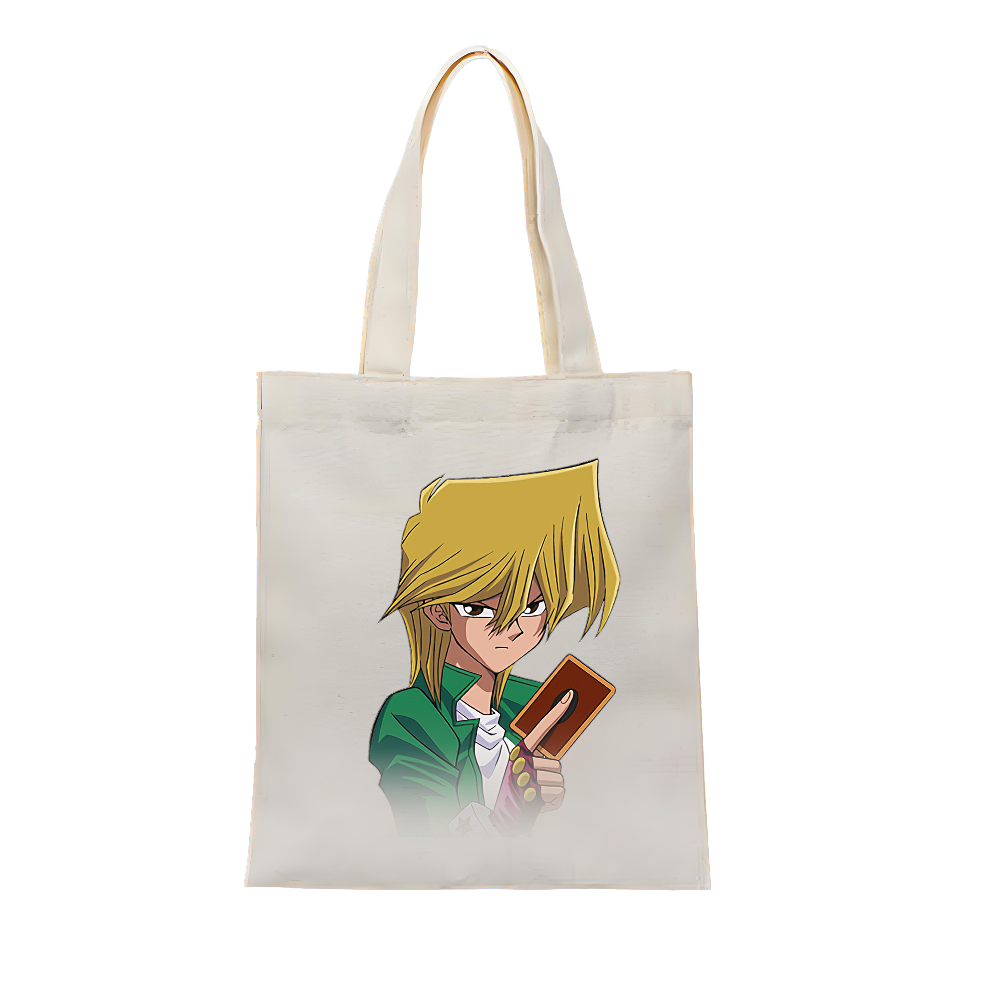 （画像用） 遊☆戯☆王 Yu-Gi-Oh! 縦型キャンバス生地手提げバッグ　トートバッグ