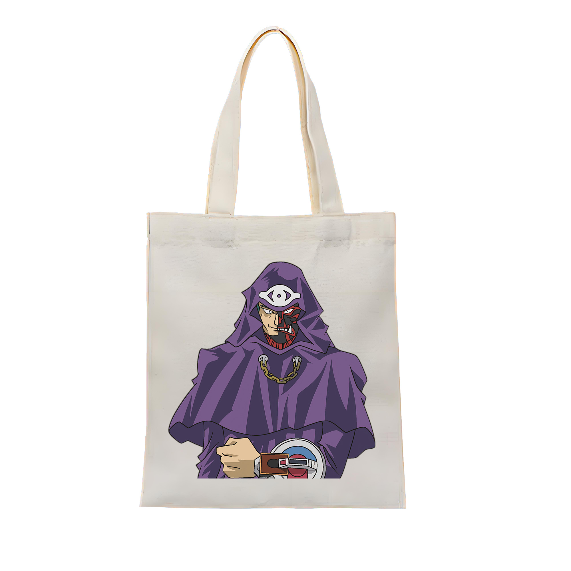 （画像用） 遊☆戯☆王 Yu-Gi-Oh! 縦型キャンバス生地手提げバッグ　トートバッグ