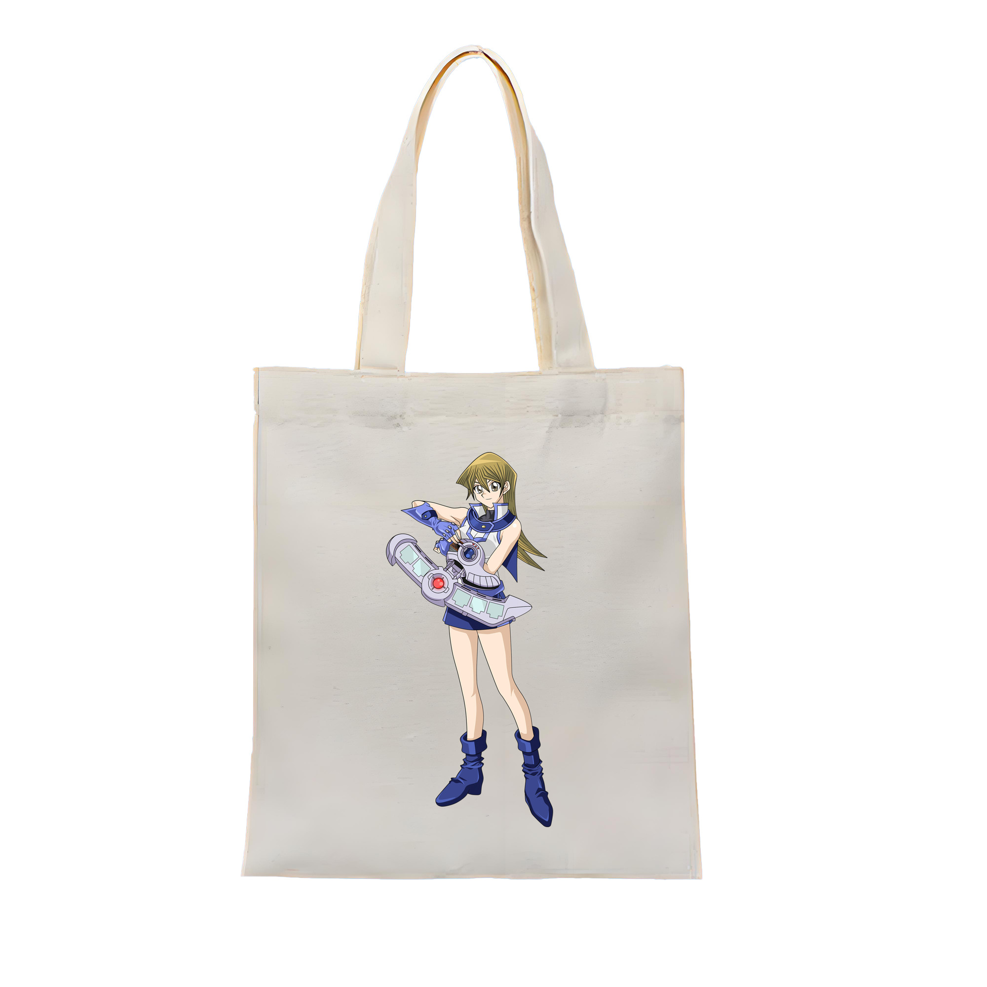 （画像用） 遊☆戯☆王 Yu-Gi-Oh! 縦型キャンバス生地手提げバッグ　トートバッグ