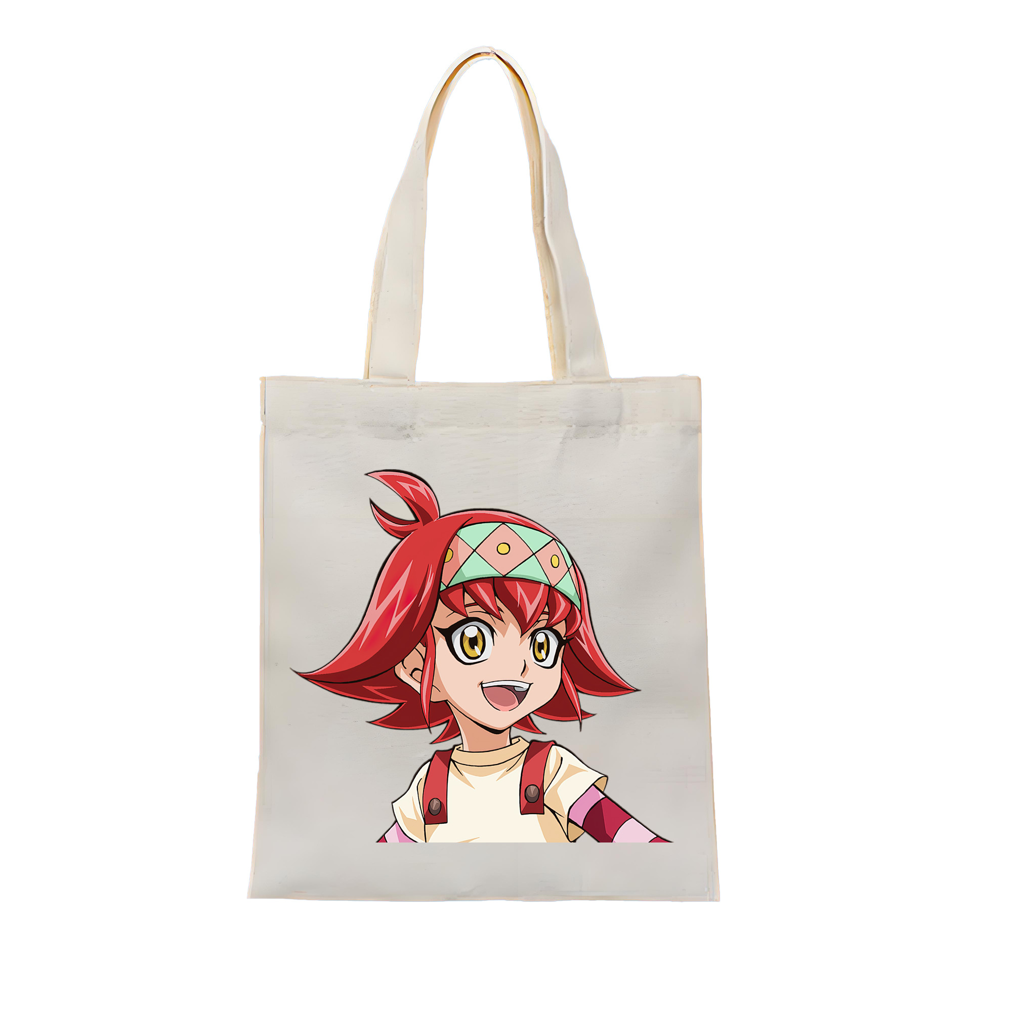 （画像用） 遊☆戯☆王 Yu-Gi-Oh! 縦型キャンバス生地手提げバッグ　トートバッグ