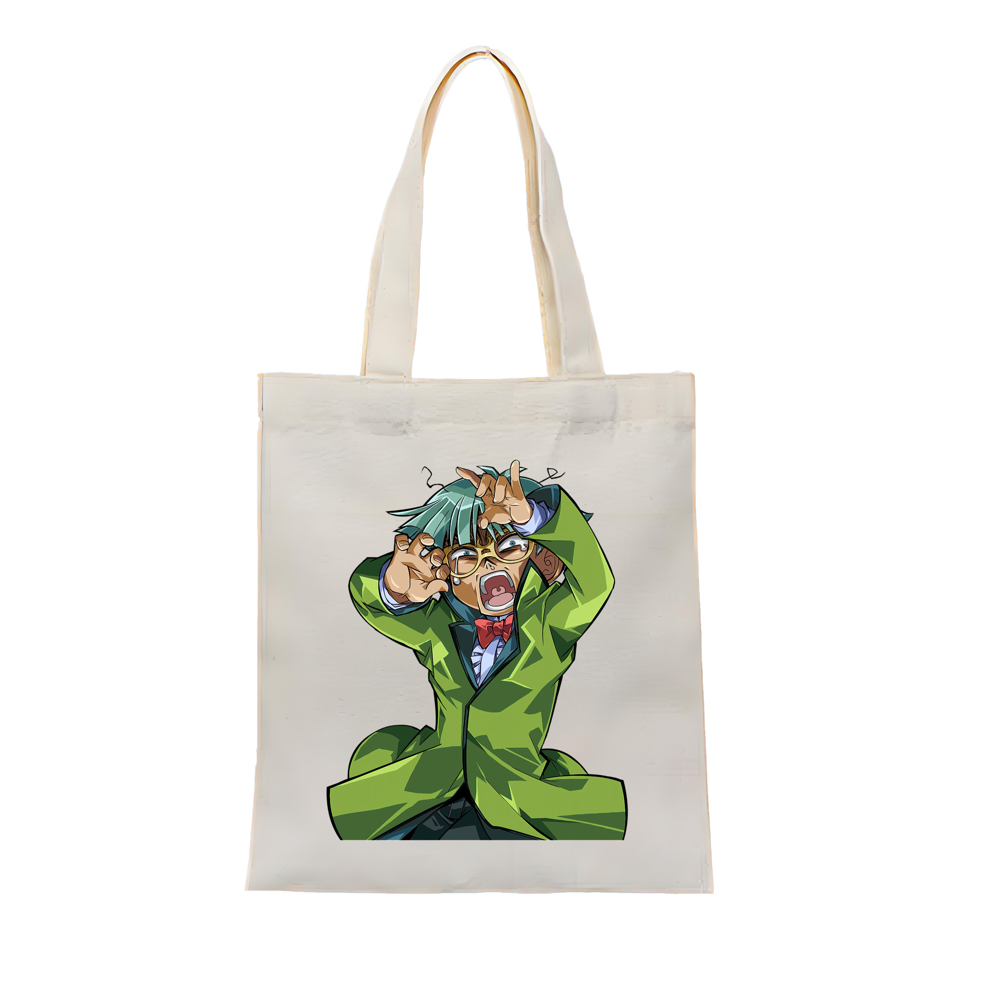 （画像用） 遊☆戯☆王 Yu-Gi-Oh! 縦型キャンバス生地手提げバッグ　トートバッグ