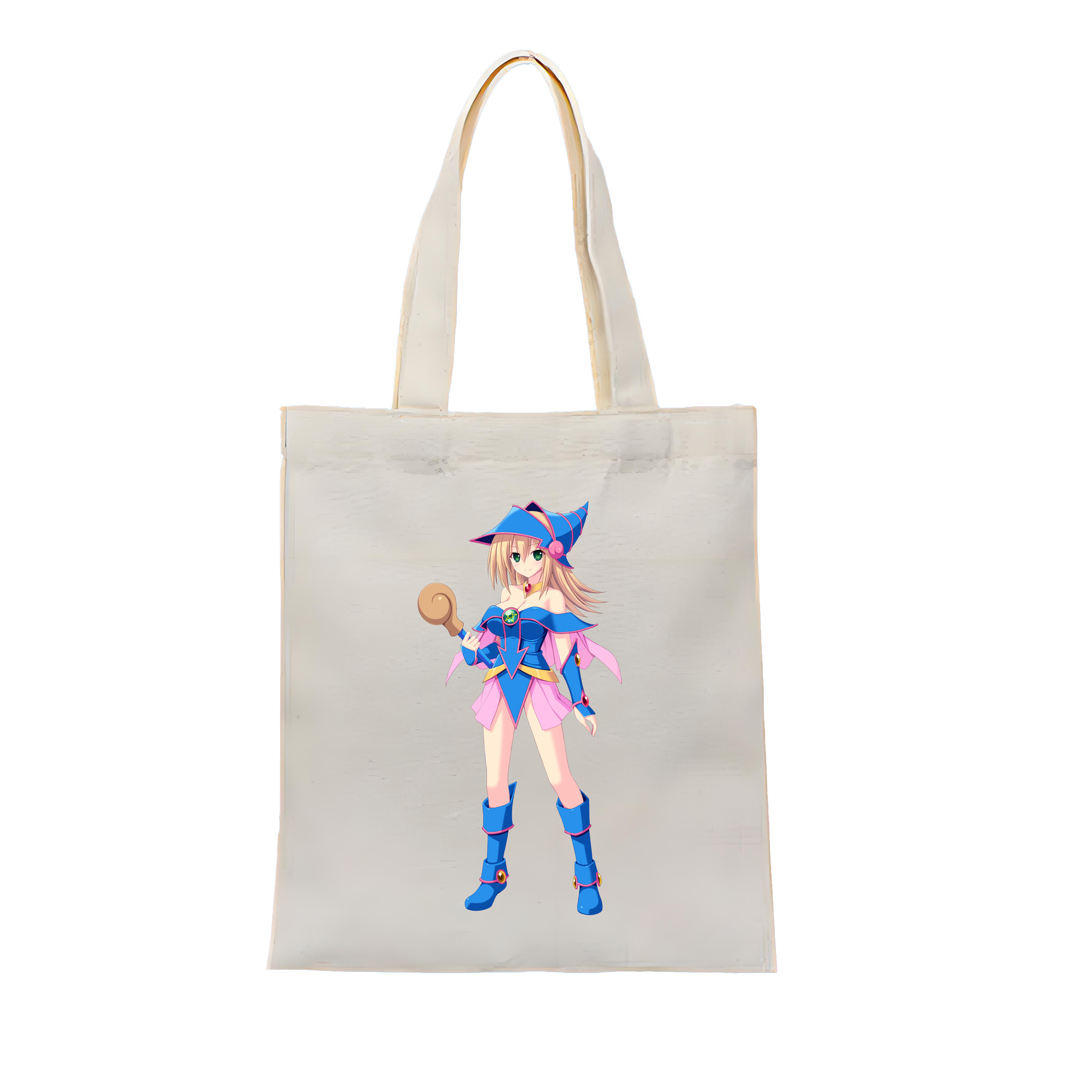 （画像用） 遊☆戯☆王 Yu-Gi-Oh! 縦型キャンバス生地手提げバッグ　トートバッグ