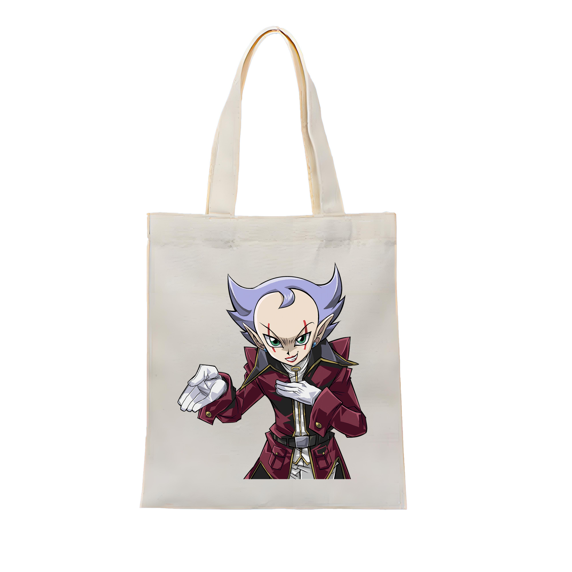 （画像用） 遊☆戯☆王 Yu-Gi-Oh! 縦型キャンバス生地手提げバッグ　トートバッグ