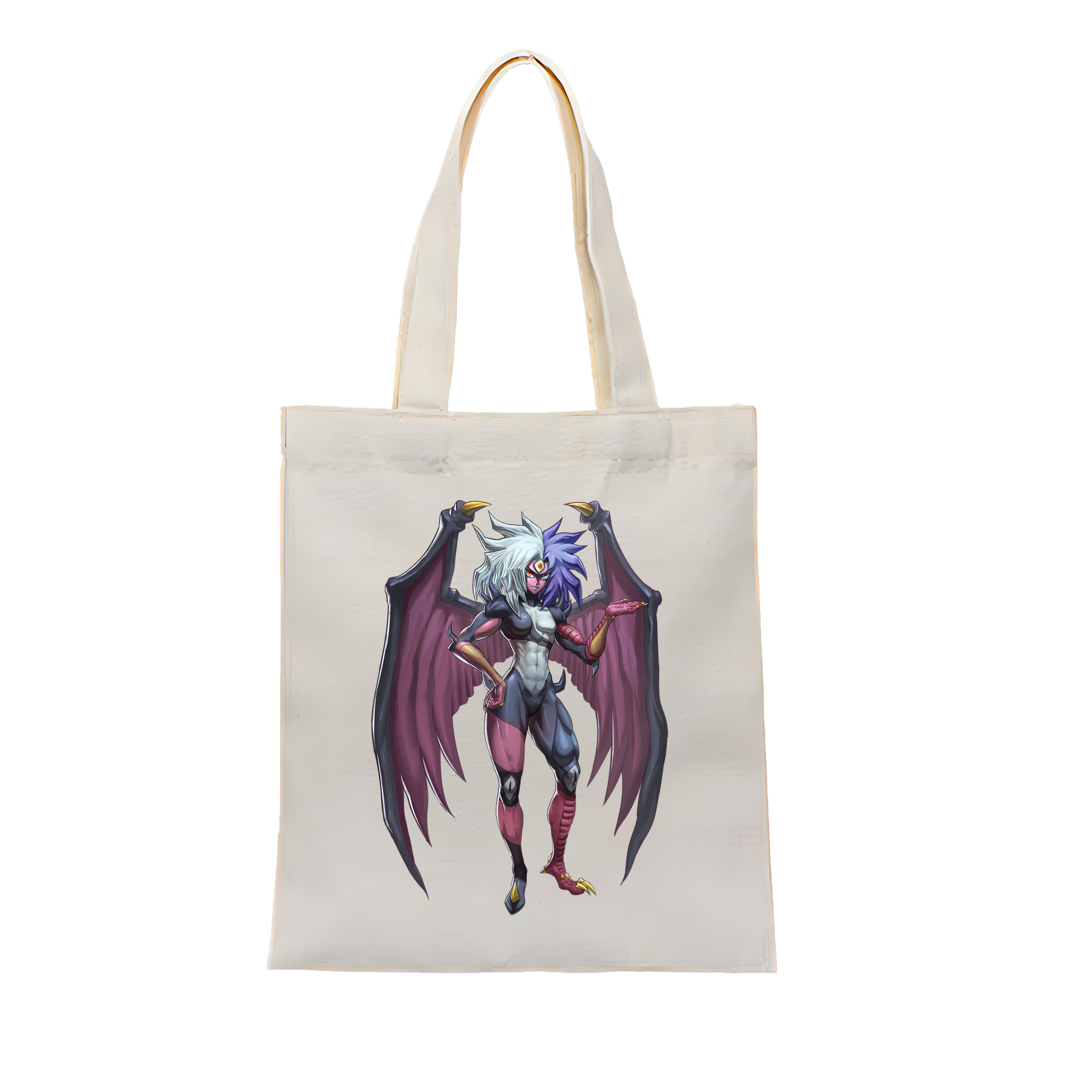 （画像用） 遊☆戯☆王 Yu-Gi-Oh! 縦型キャンバス生地手提げバッグ　トートバッグ