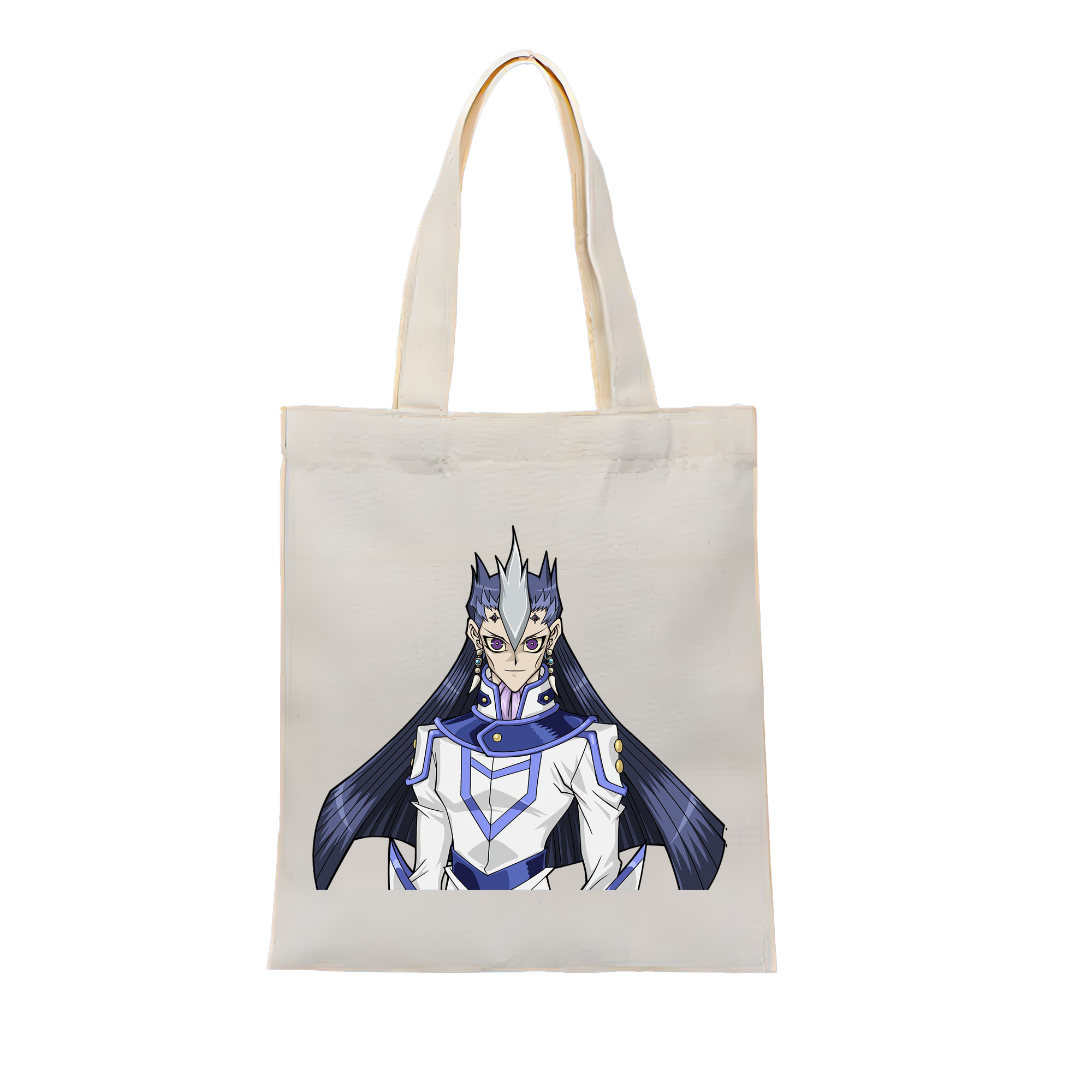 （画像用） 遊☆戯☆王 Yu-Gi-Oh! 縦型キャンバス生地手提げバッグ　トートバッグ
