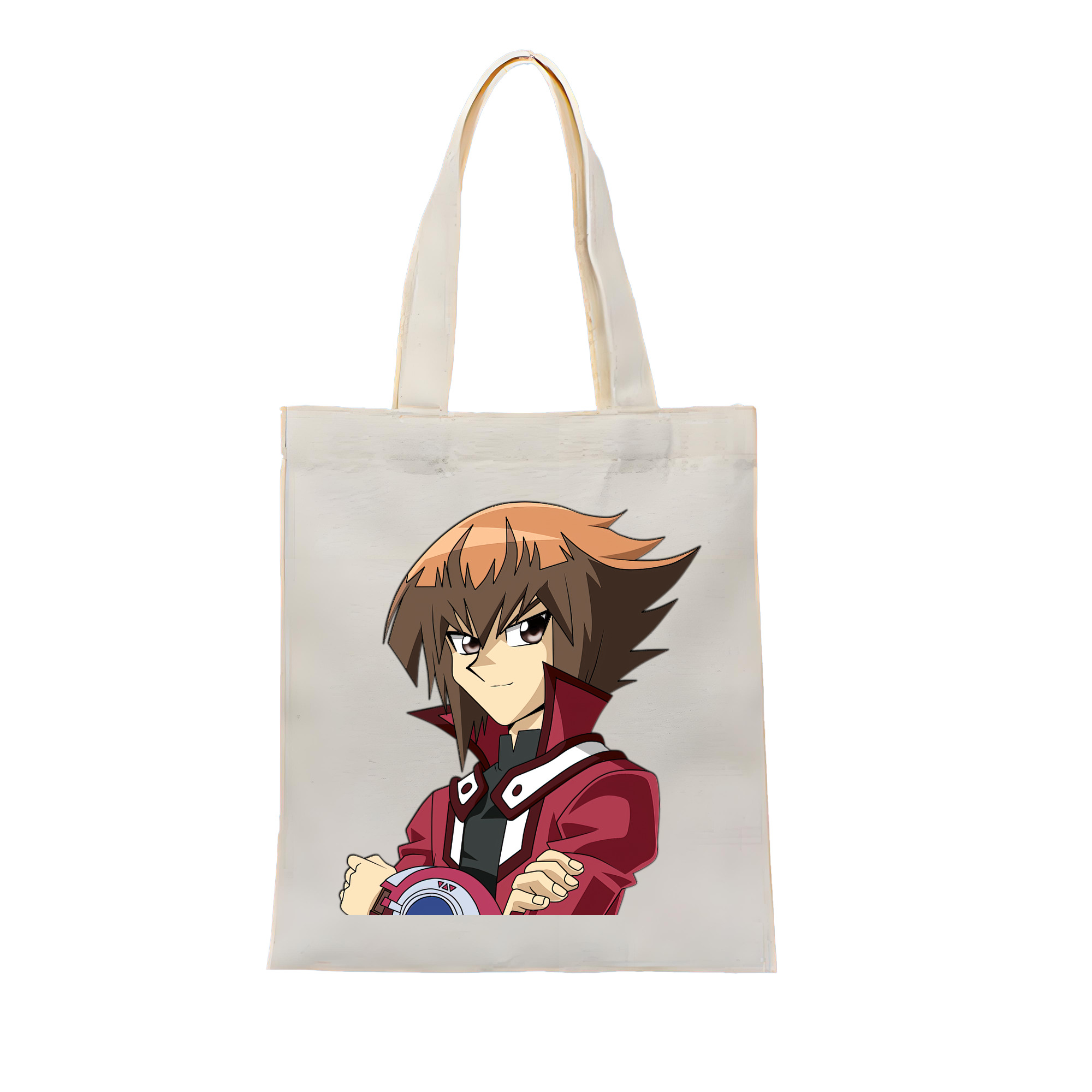 （画像用） 遊☆戯☆王 Yu-Gi-Oh! 縦型キャンバス生地手提げバッグ　トートバッグ