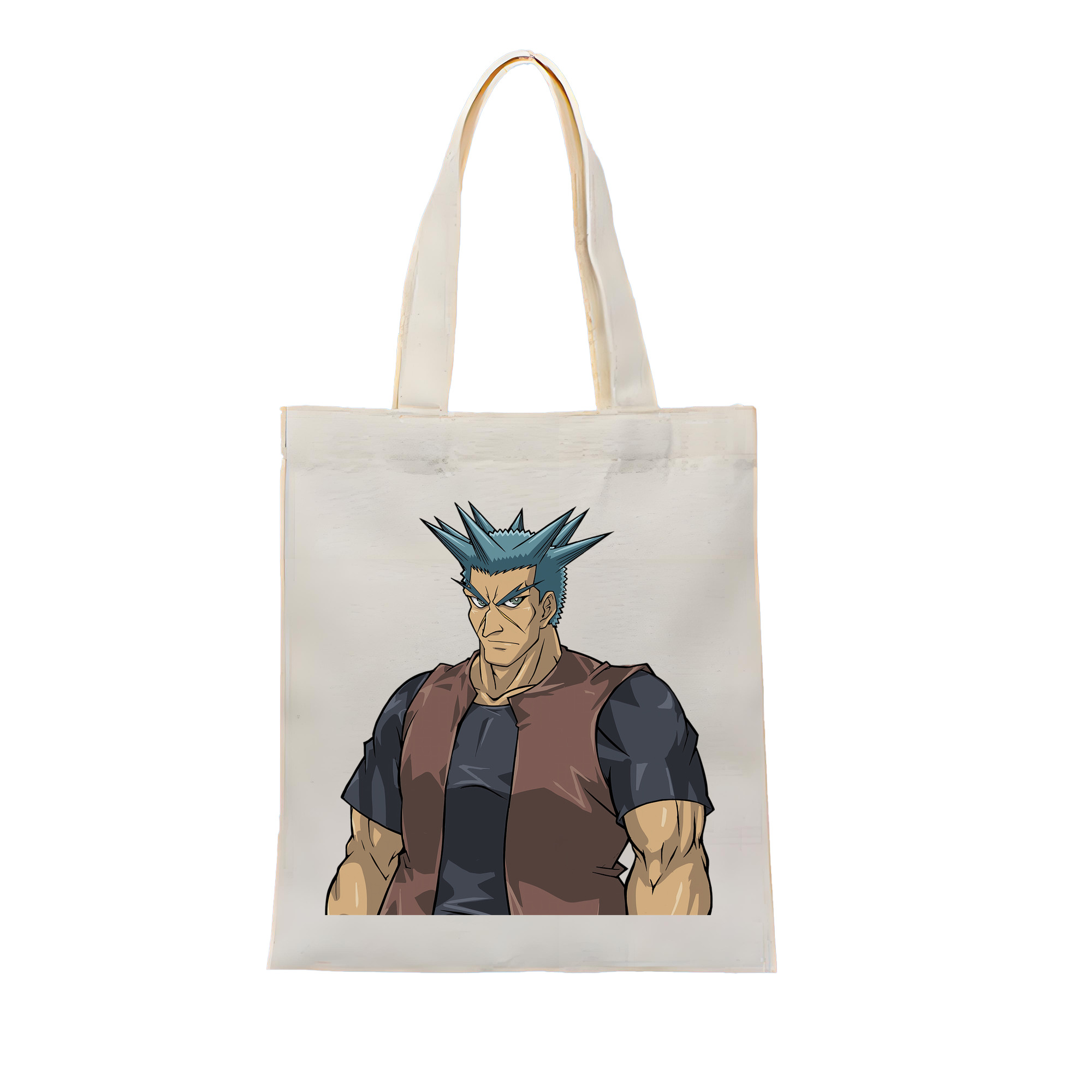 （画像用） 遊☆戯☆王 Yu-Gi-Oh! 縦型キャンバス生地手提げバッグ　トートバッグ