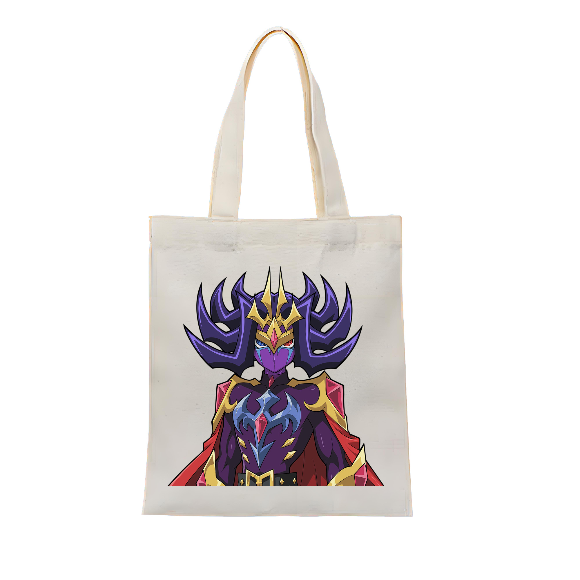 （画像用） 遊☆戯☆王 Yu-Gi-Oh! 縦型キャンバス生地手提げバッグ　トートバッグ