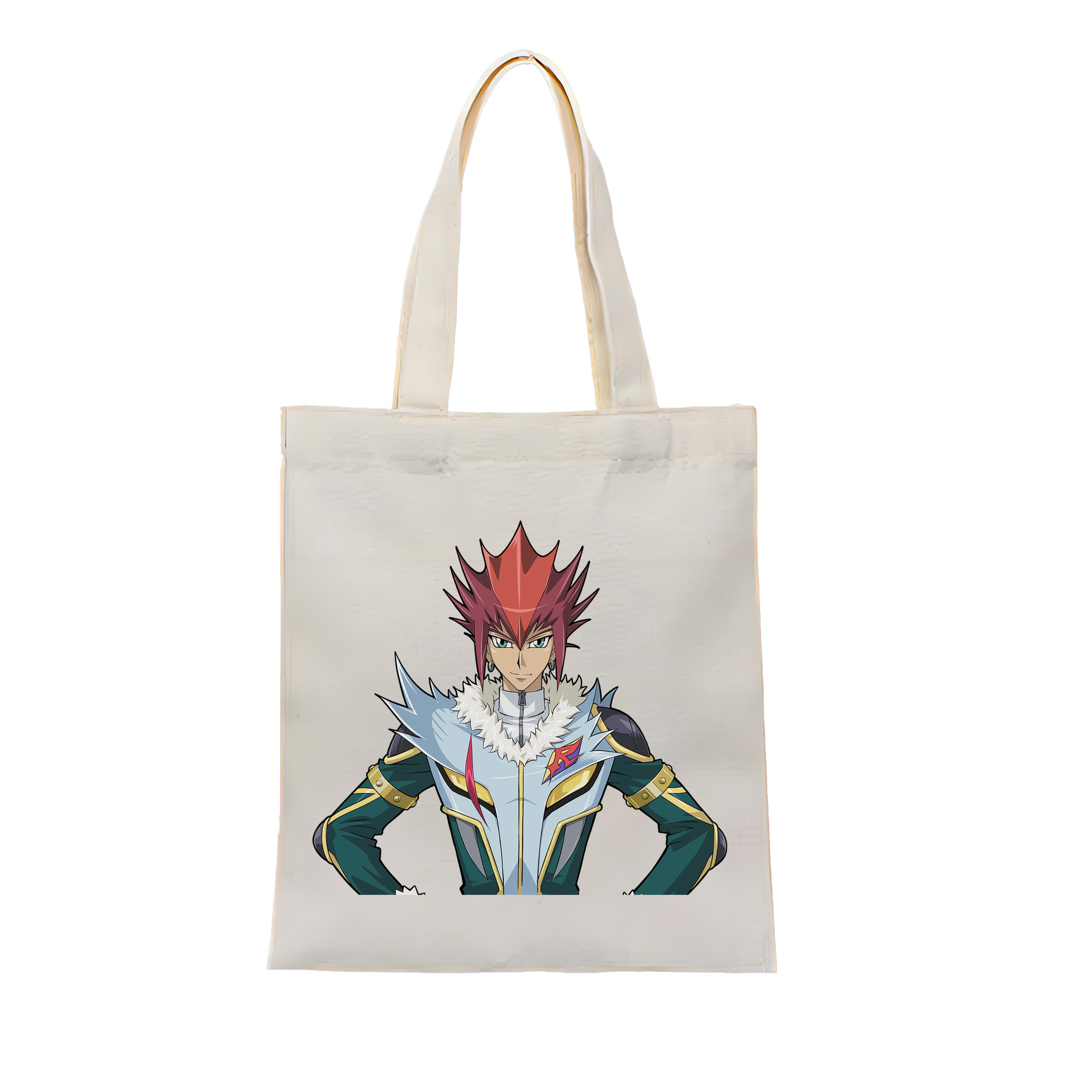 （画像用） 遊☆戯☆王 Yu-Gi-Oh! 縦型キャンバス生地手提げバッグ　トートバッグ