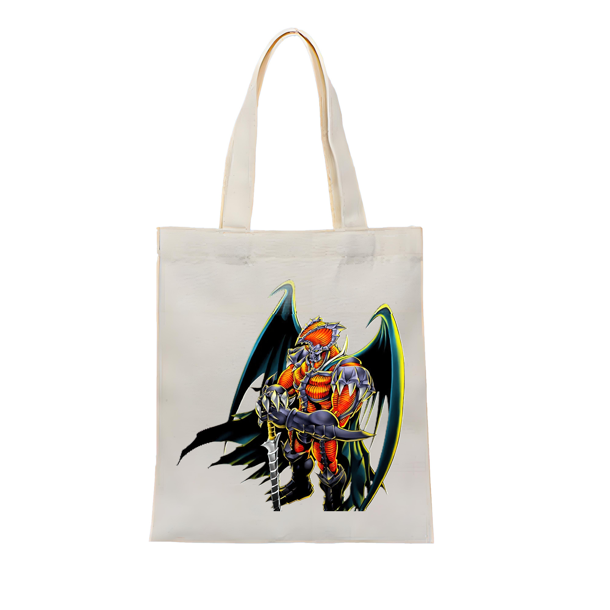 （画像用） 遊☆戯☆王 Yu-Gi-Oh! 縦型キャンバス生地手提げバッグ　トートバッグ