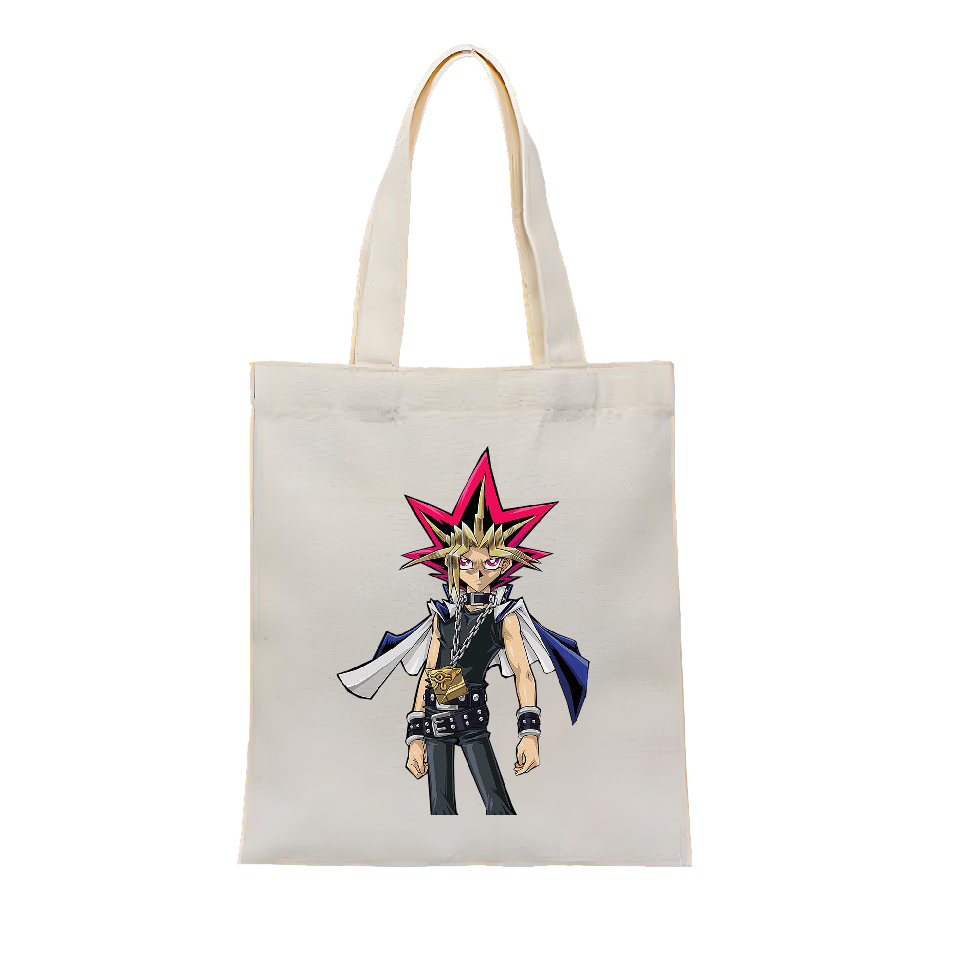 （画像用） 遊☆戯☆王 Yu-Gi-Oh! 縦型キャンバス生地手提げバッグ　トートバッグ