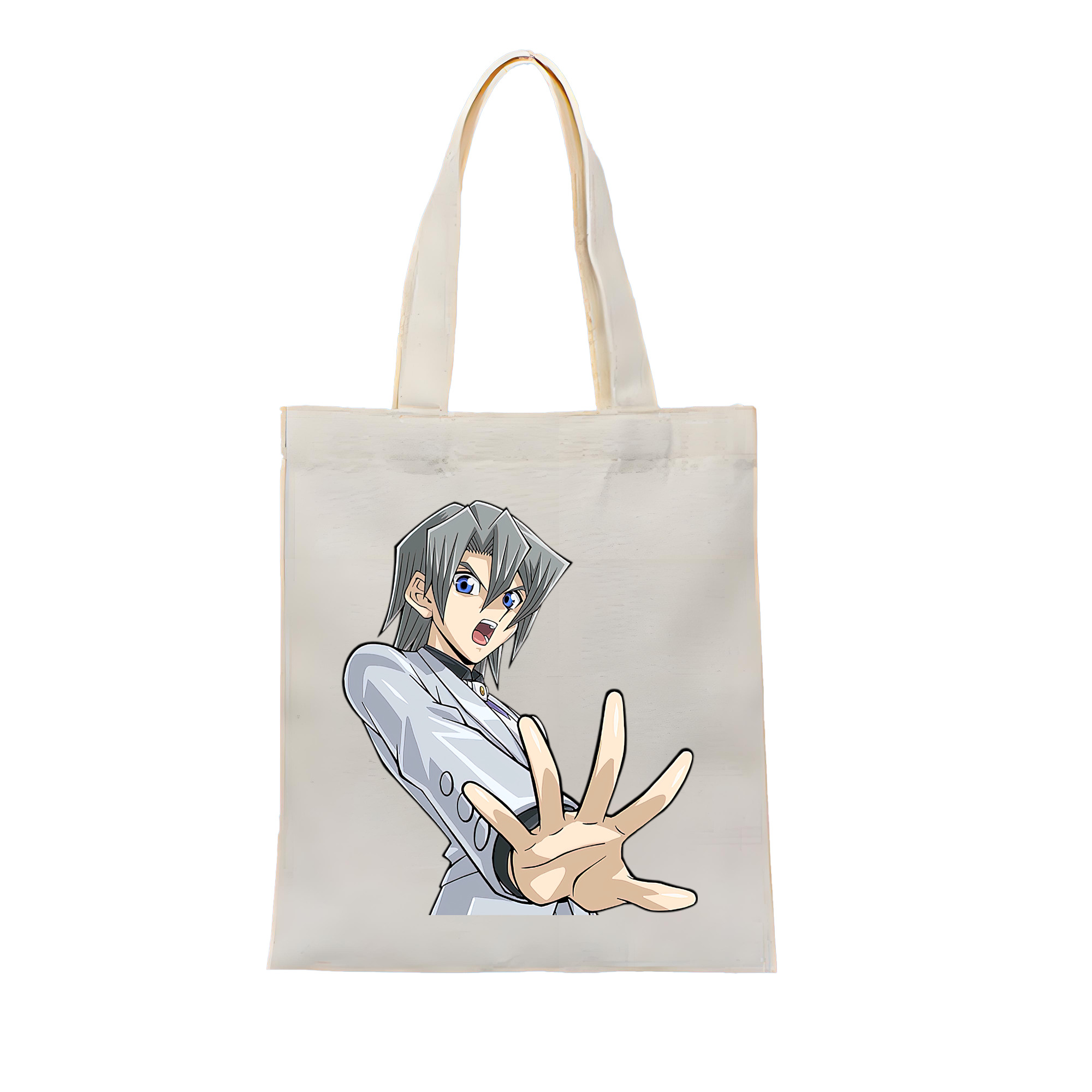 （画像用） 遊☆戯☆王 Yu-Gi-Oh! 縦型キャンバス生地手提げバッグ　トートバッグ