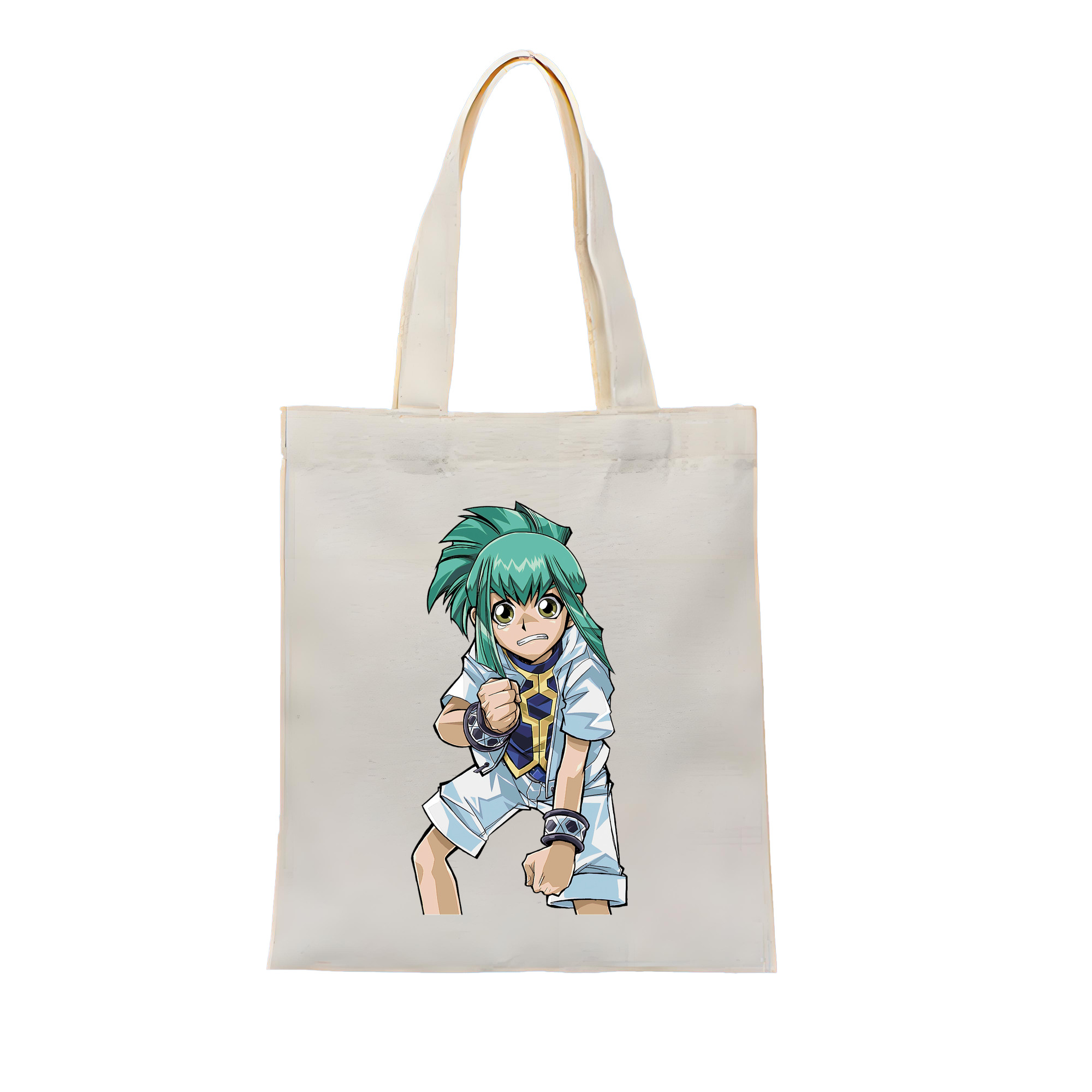 （画像用） 遊☆戯☆王 Yu-Gi-Oh! 縦型キャンバス生地手提げバッグ　トートバッグ