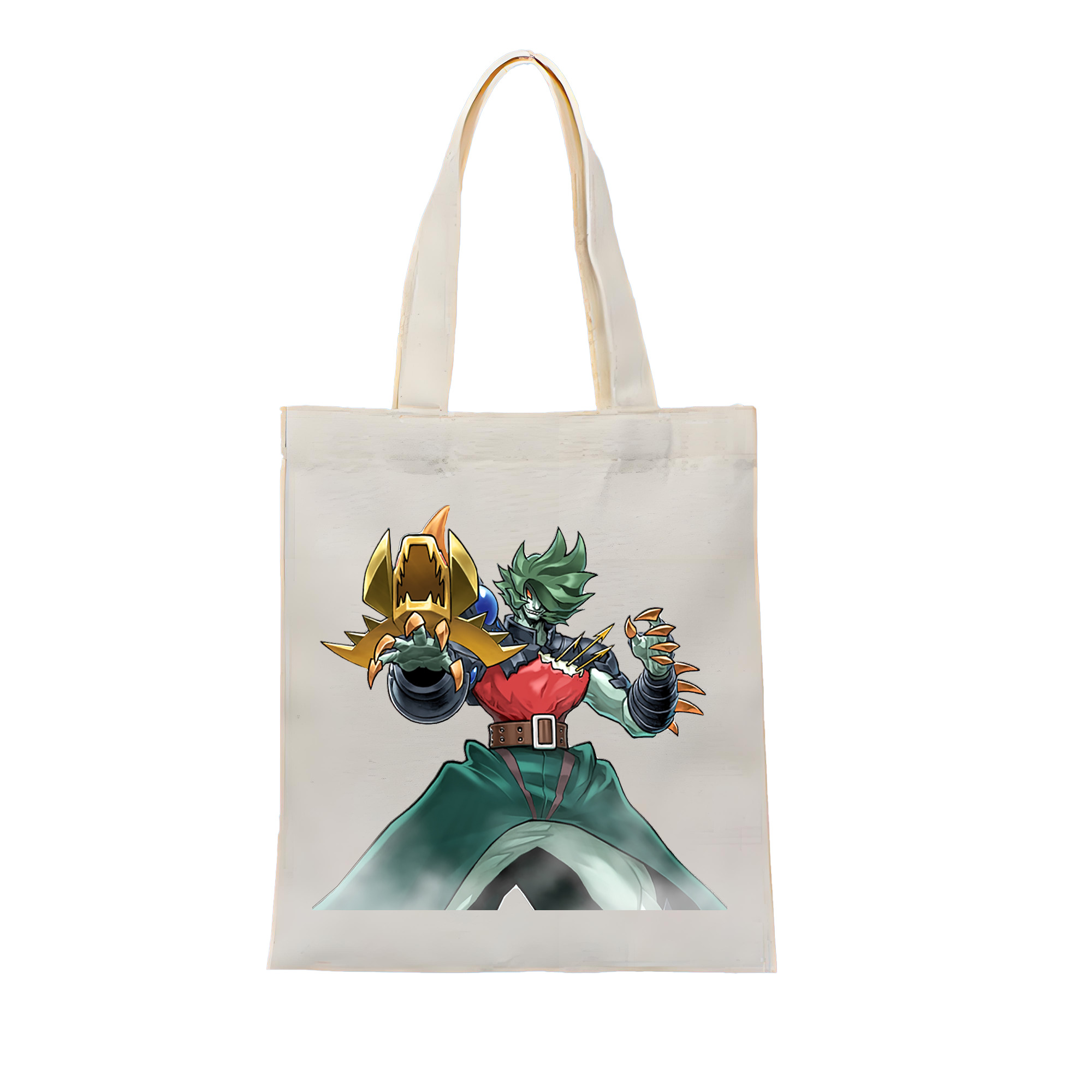 （画像用） 遊☆戯☆王 Yu-Gi-Oh! 縦型キャンバス生地手提げバッグ　トートバッグ