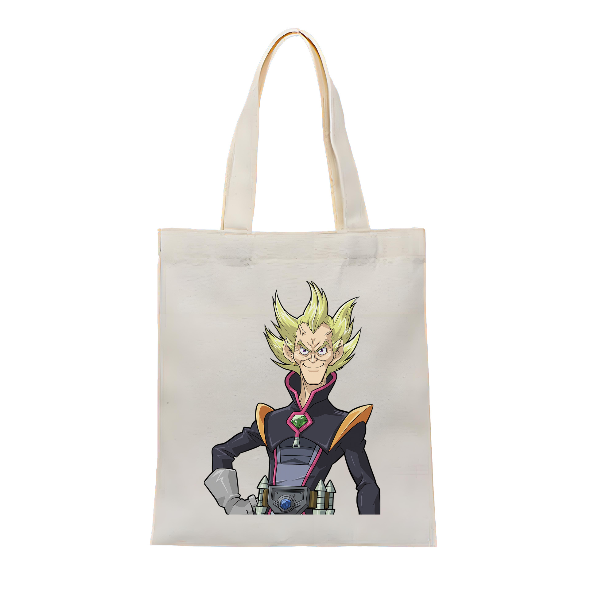 （画像用） 遊☆戯☆王 Yu-Gi-Oh! 縦型キャンバス生地手提げバッグ　トートバッグ