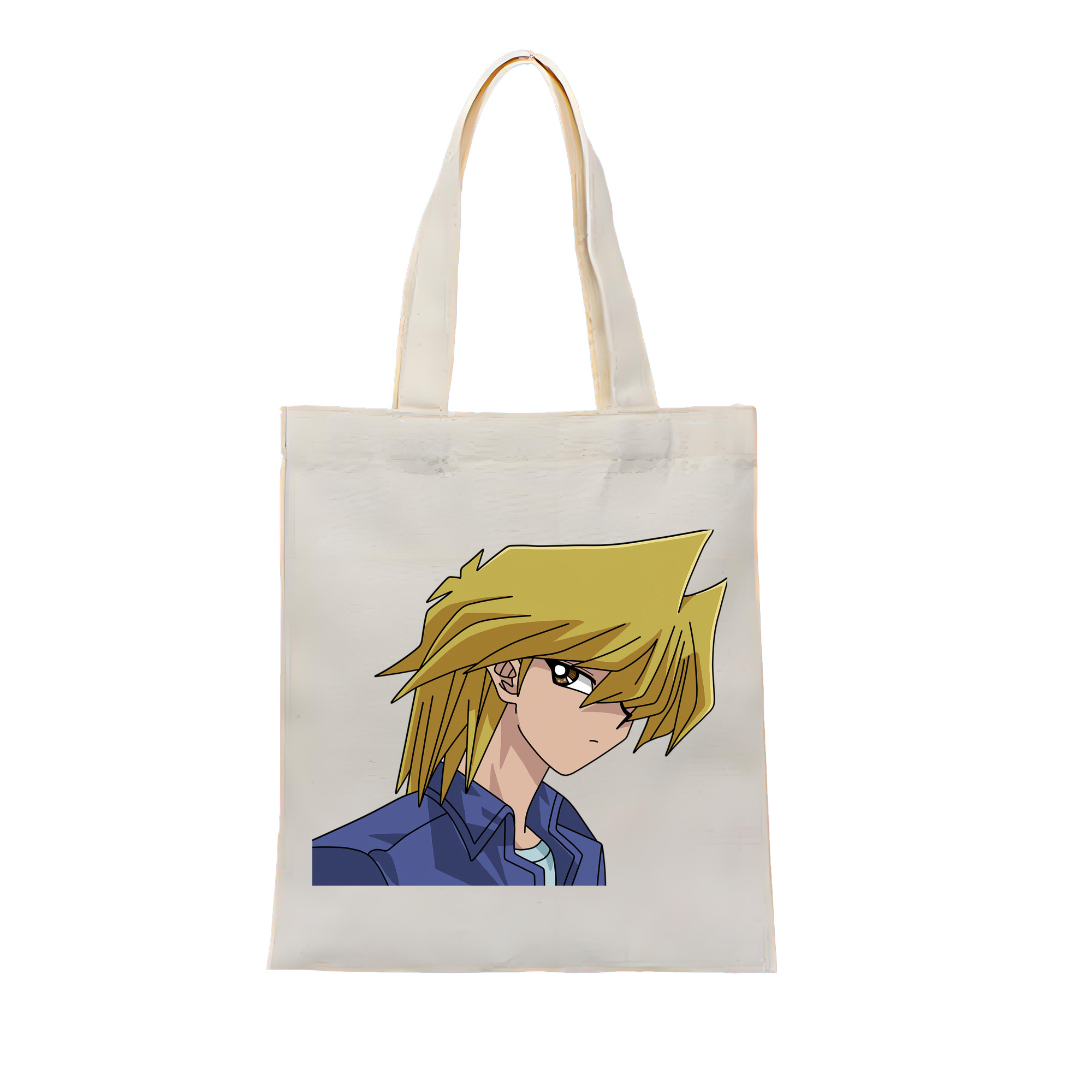 （画像用） 遊☆戯☆王 Yu-Gi-Oh! 縦型キャンバス生地手提げバッグ　トートバッグ