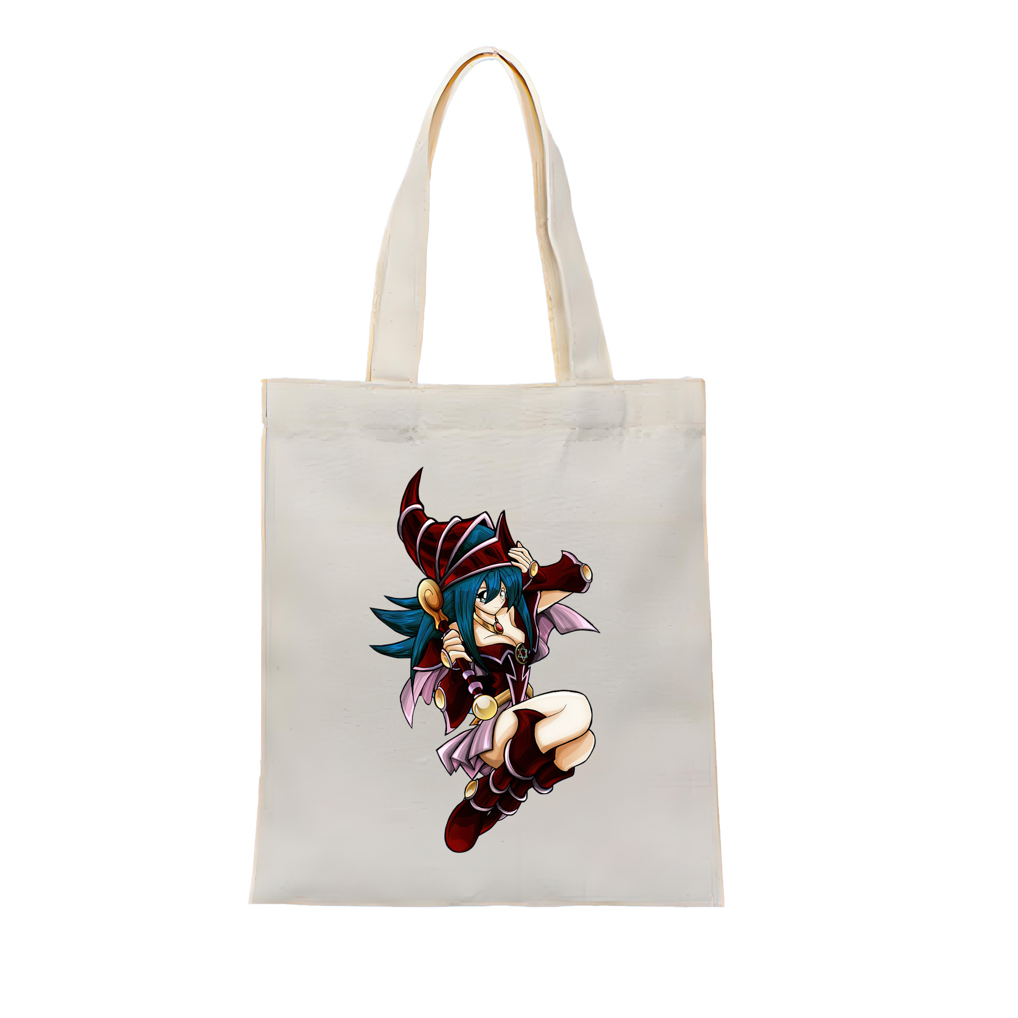 （画像用） 遊☆戯☆王 Yu-Gi-Oh! 縦型キャンバス生地手提げバッグ　トートバッグ