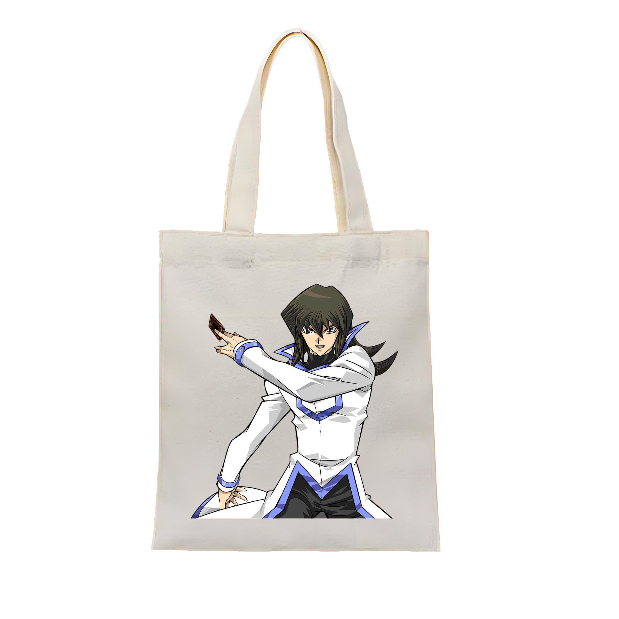 （画像用） 遊☆戯☆王 Yu-Gi-Oh! 縦型キャンバス生地手提げバッグ　トートバッグ