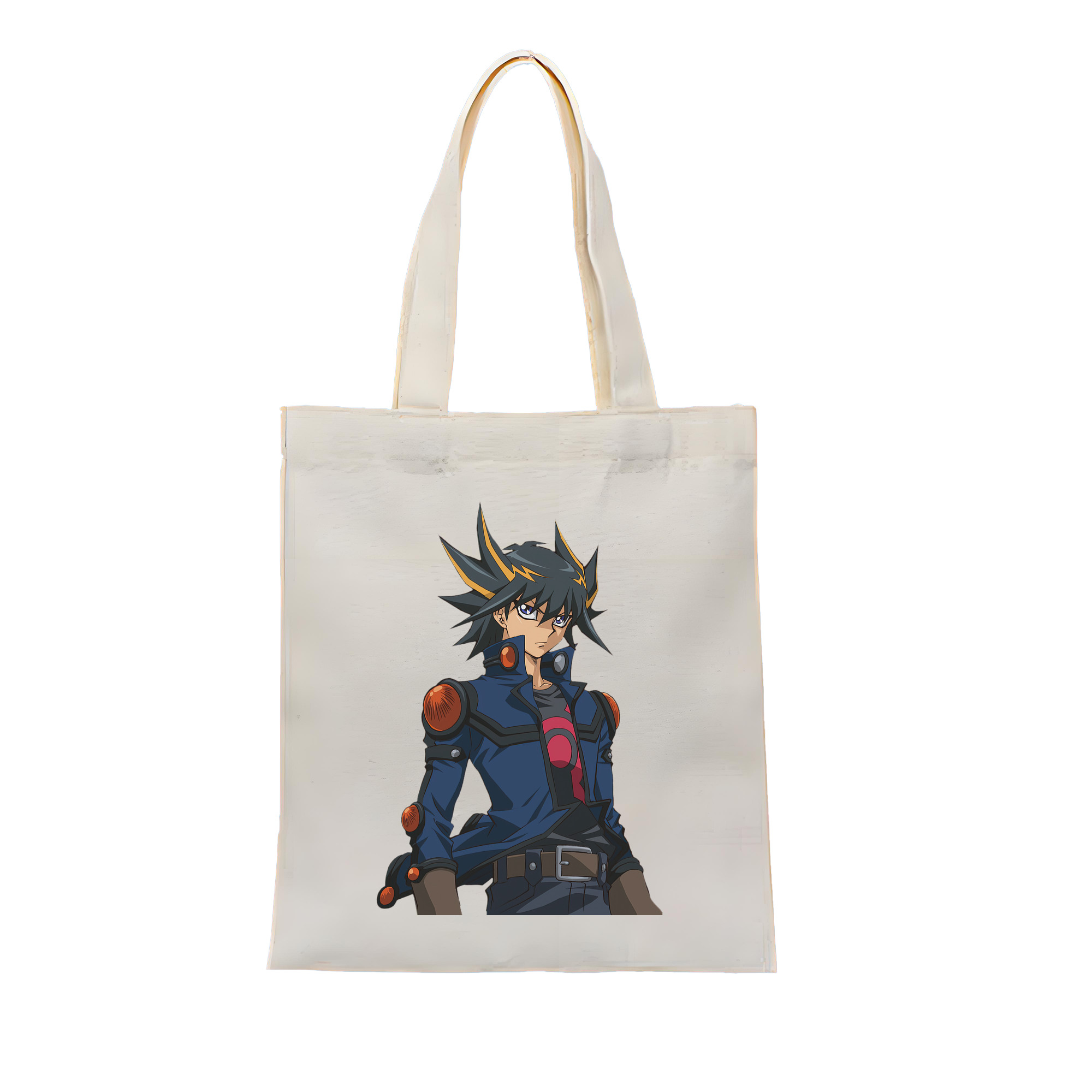 （画像用） 遊☆戯☆王 Yu-Gi-Oh! 縦型キャンバス生地手提げバッグ　トートバッグ