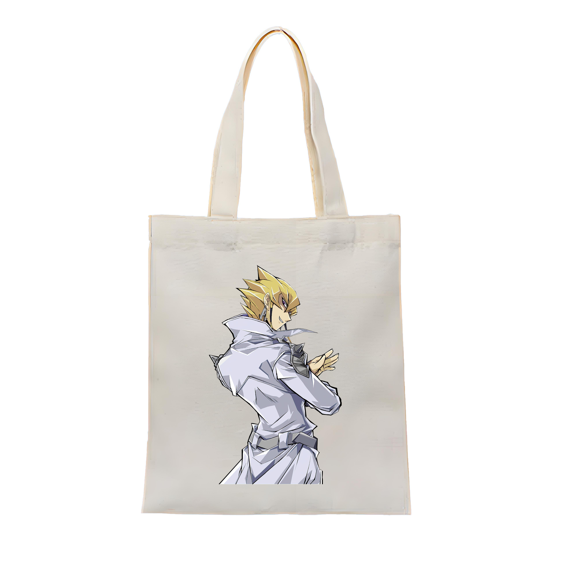 （画像用） 遊☆戯☆王 Yu-Gi-Oh! 縦型キャンバス生地手提げバッグ　トートバッグ