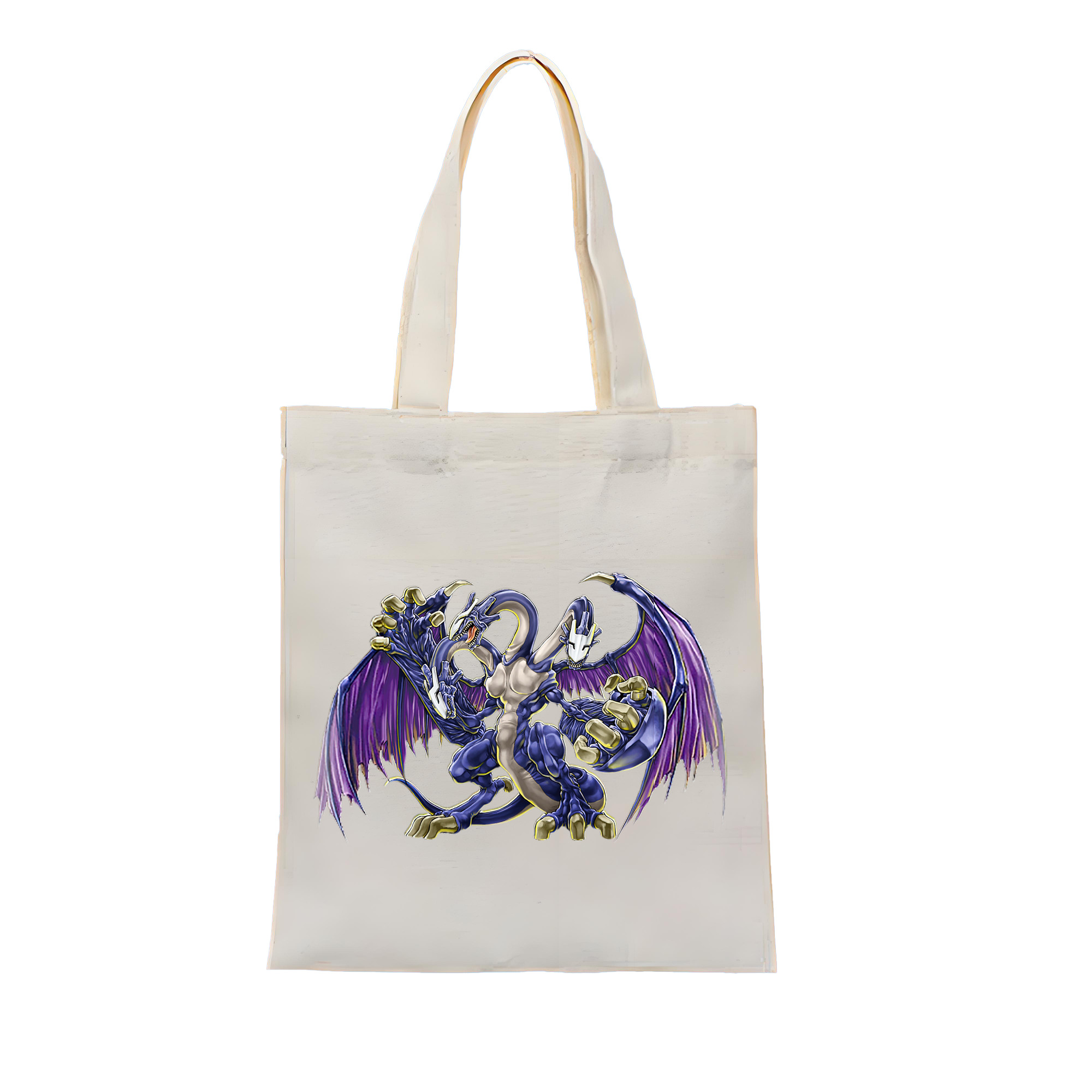 （画像用） 遊☆戯☆王 Yu-Gi-Oh! 縦型キャンバス生地手提げバッグ　トートバッグ