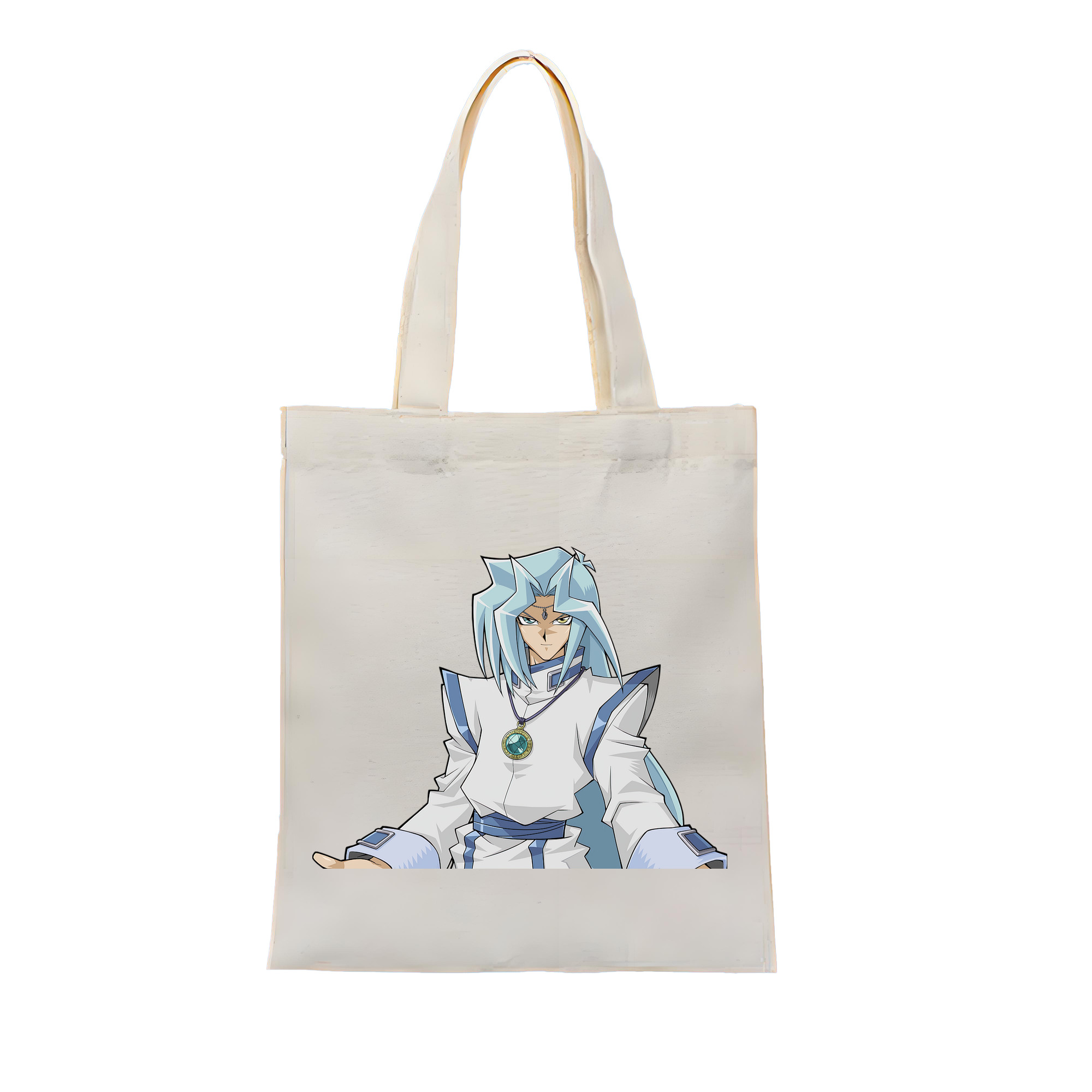 （画像用） 遊☆戯☆王 Yu-Gi-Oh! 縦型キャンバス生地手提げバッグ　トートバッグ