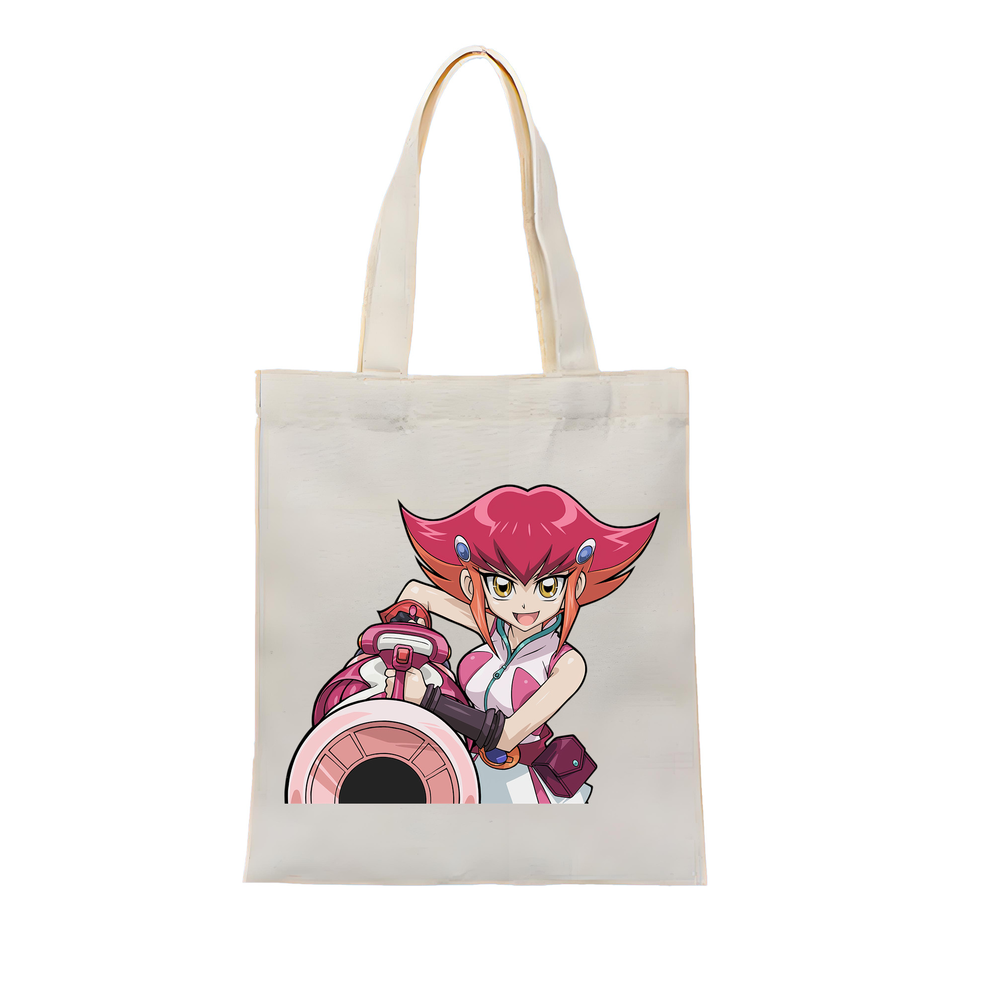 （画像用） 遊☆戯☆王 Yu-Gi-Oh! 縦型キャンバス生地手提げバッグ　トートバッグ
