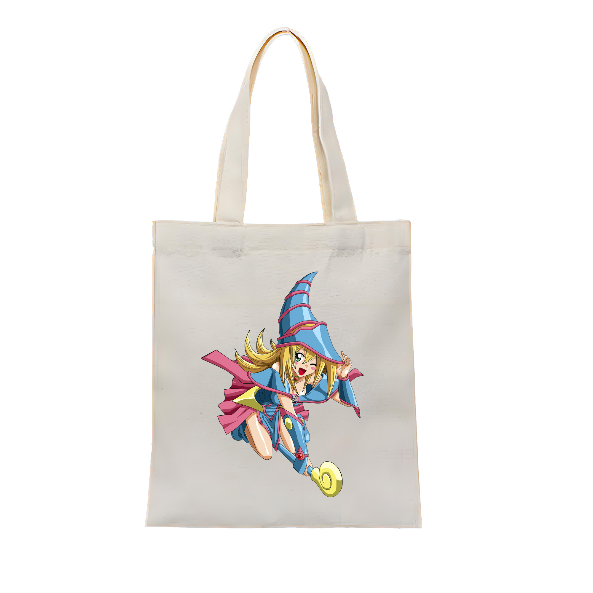 （画像用） 遊☆戯☆王 Yu-Gi-Oh! 縦型キャンバス生地手提げバッグ　トートバッグ