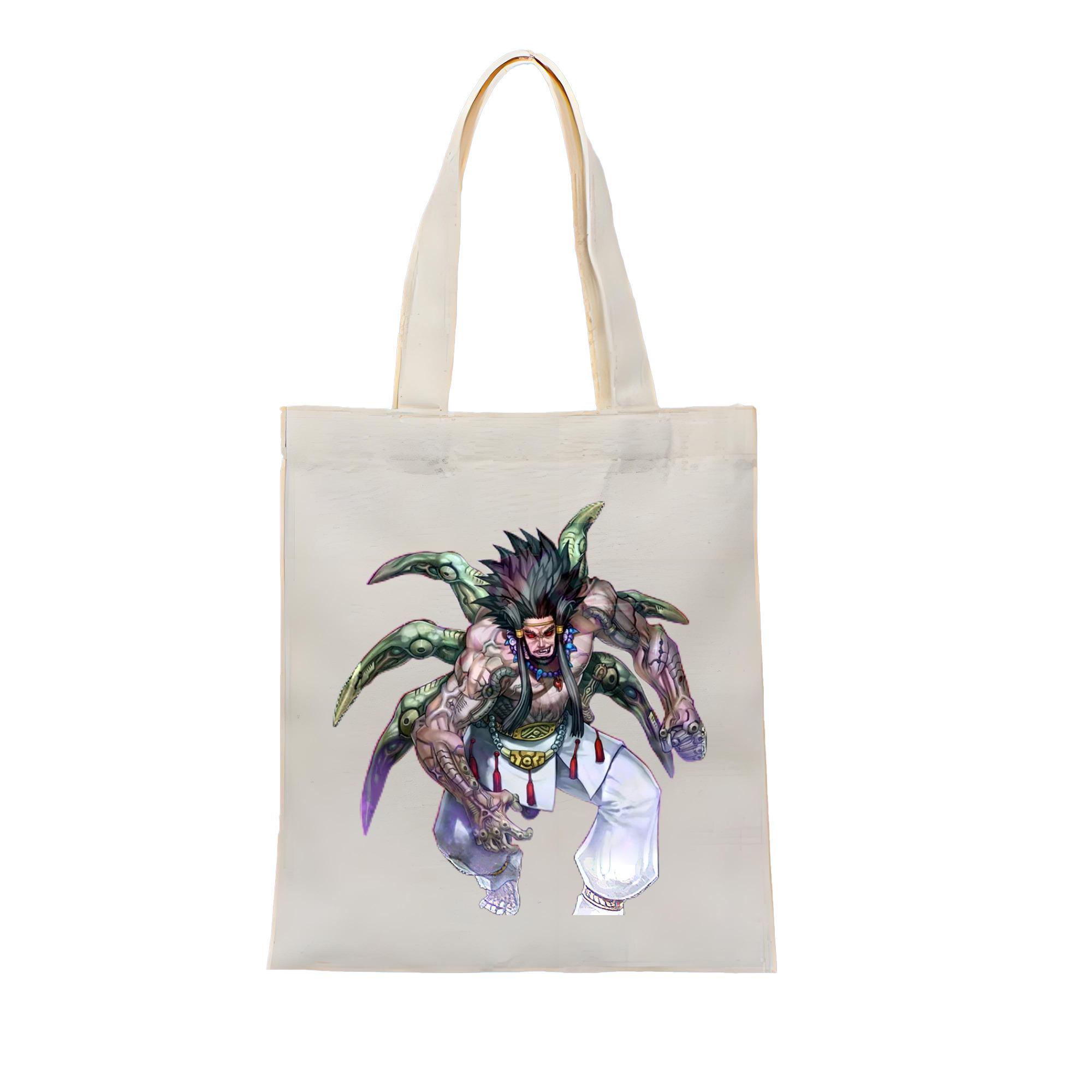 （画像用） 遊☆戯☆王 Yu-Gi-Oh! 縦型キャンバス生地手提げバッグ　トートバッグ