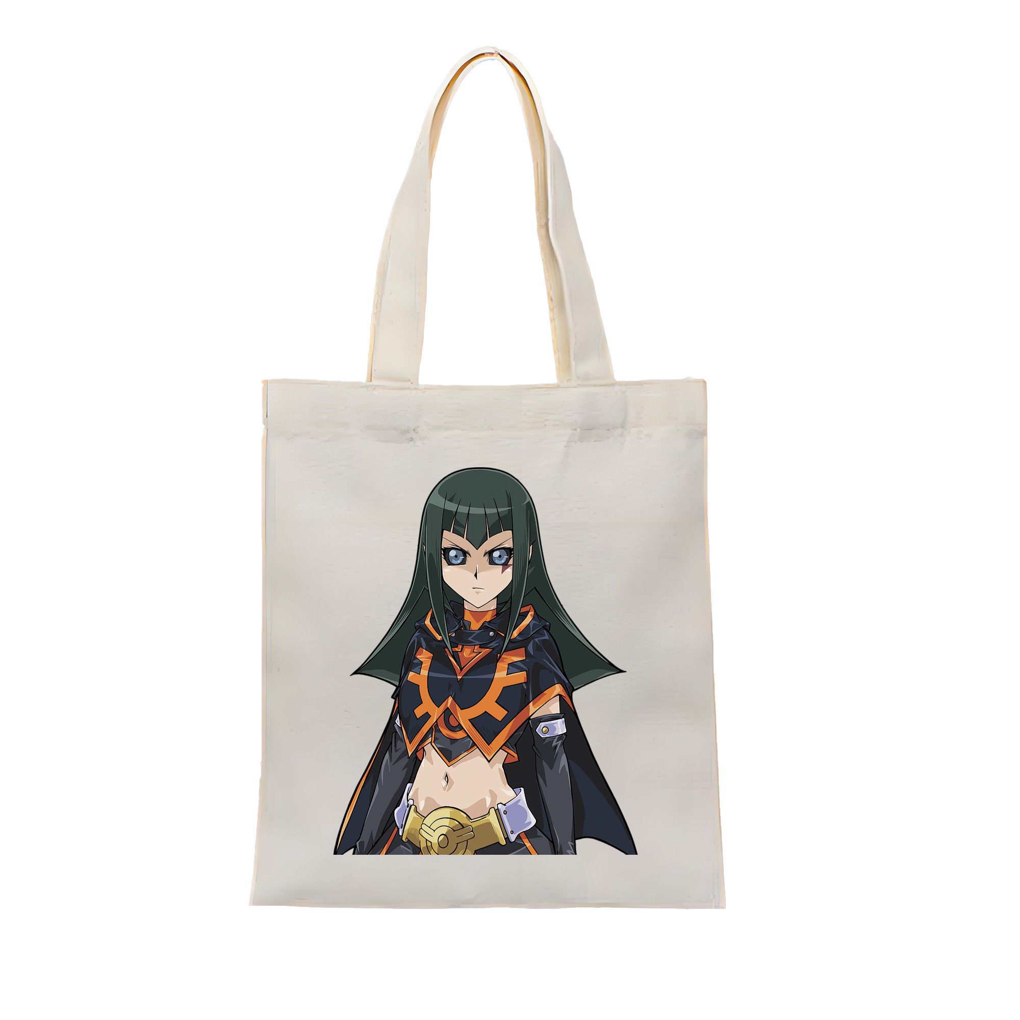 （画像用） 遊☆戯☆王 Yu-Gi-Oh! 縦型キャンバス生地手提げバッグ　トートバッグ