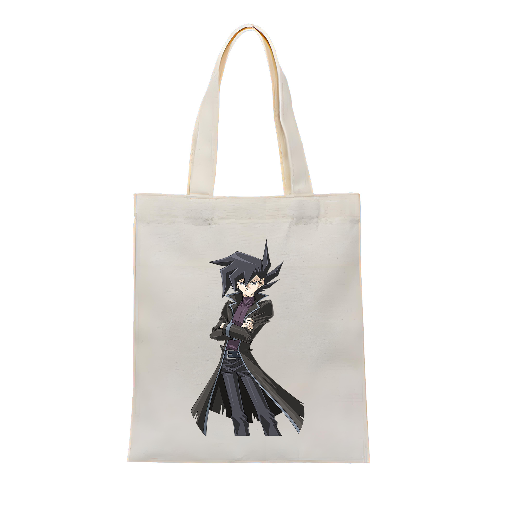 （画像用） 遊☆戯☆王 Yu-Gi-Oh! 縦型キャンバス生地手提げバッグ　トートバッグ