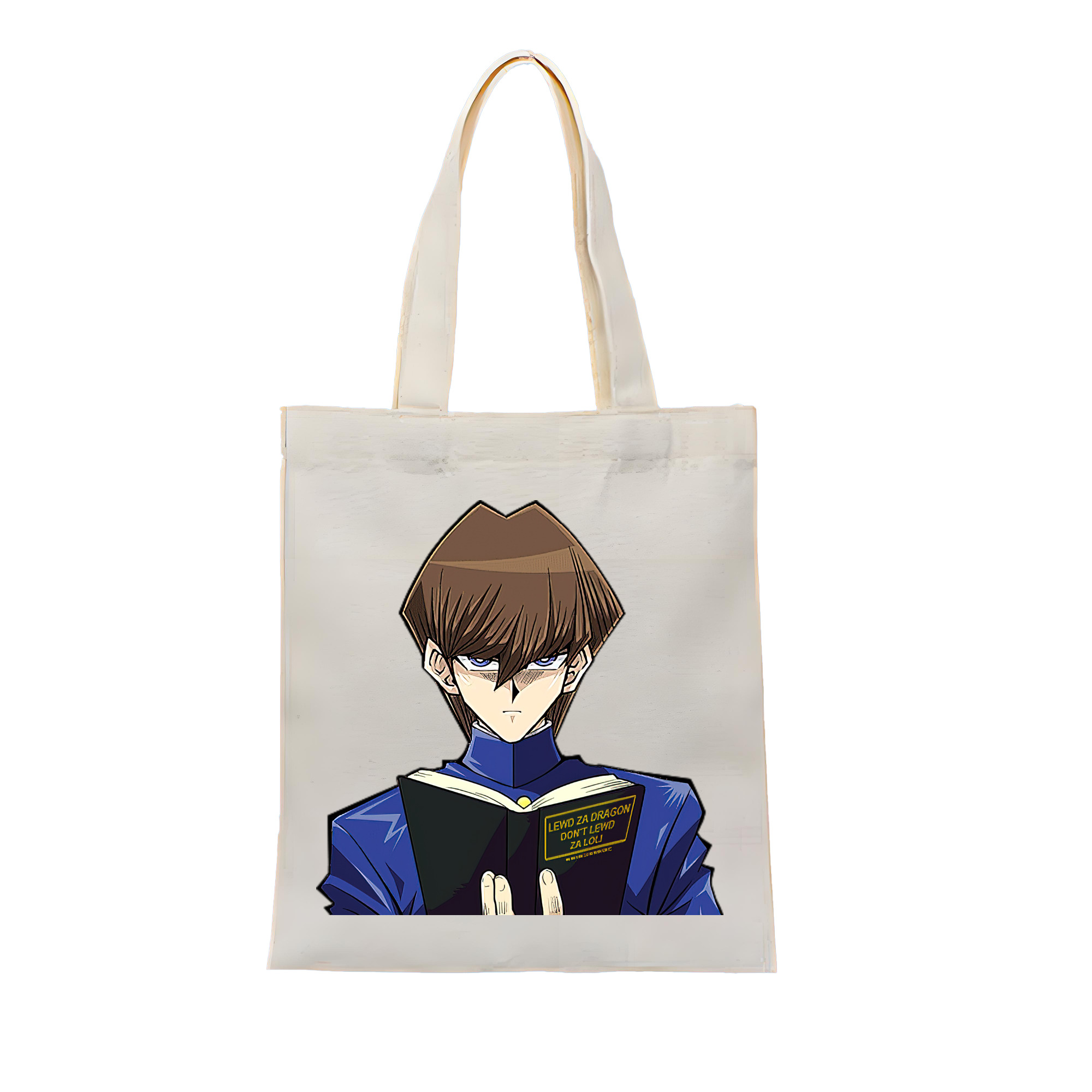 （画像用） 遊☆戯☆王 Yu-Gi-Oh! 縦型キャンバス生地手提げバッグ　トートバッグ