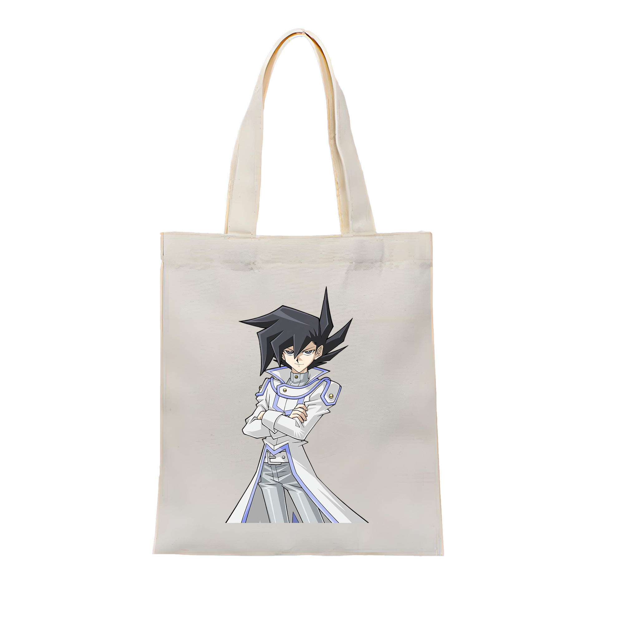 （画像用） 遊☆戯☆王 Yu-Gi-Oh! 縦型キャンバス生地手提げバッグ　トートバッグ