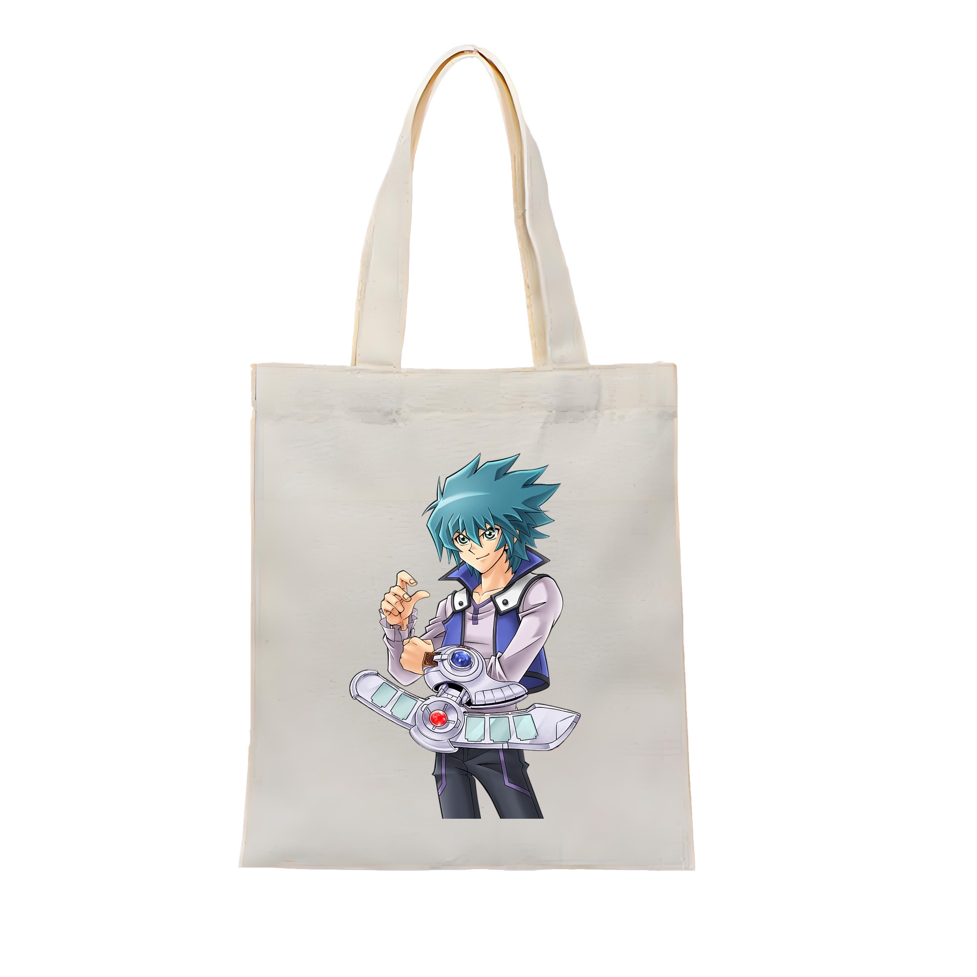 （画像用） 遊☆戯☆王 Yu-Gi-Oh! 縦型キャンバス生地手提げバッグ　トートバッグ