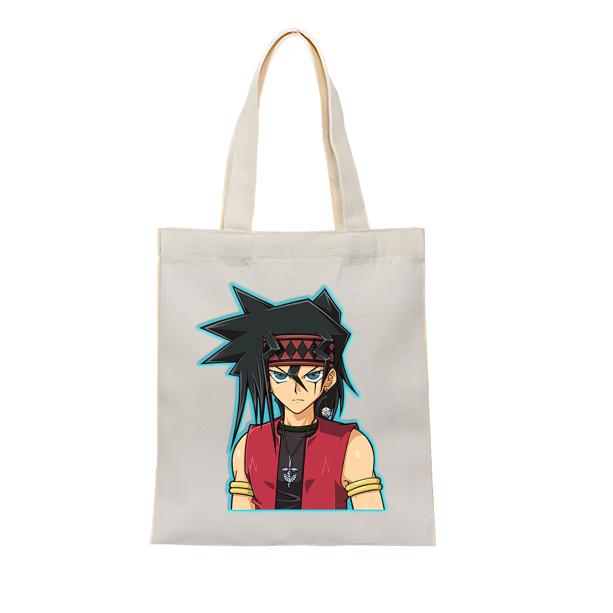 （画像用） 遊☆戯☆王 Yu-Gi-Oh! 縦型キャンバス生地手提げバッグ　トートバッグ